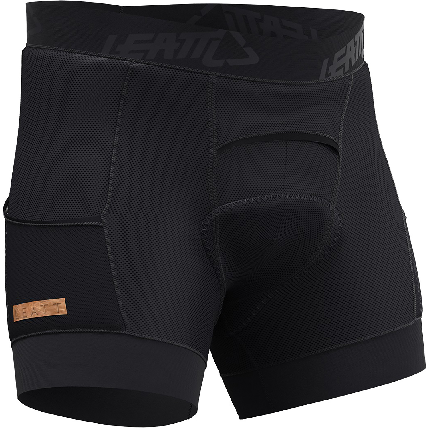 Herren Leatt Schwarz