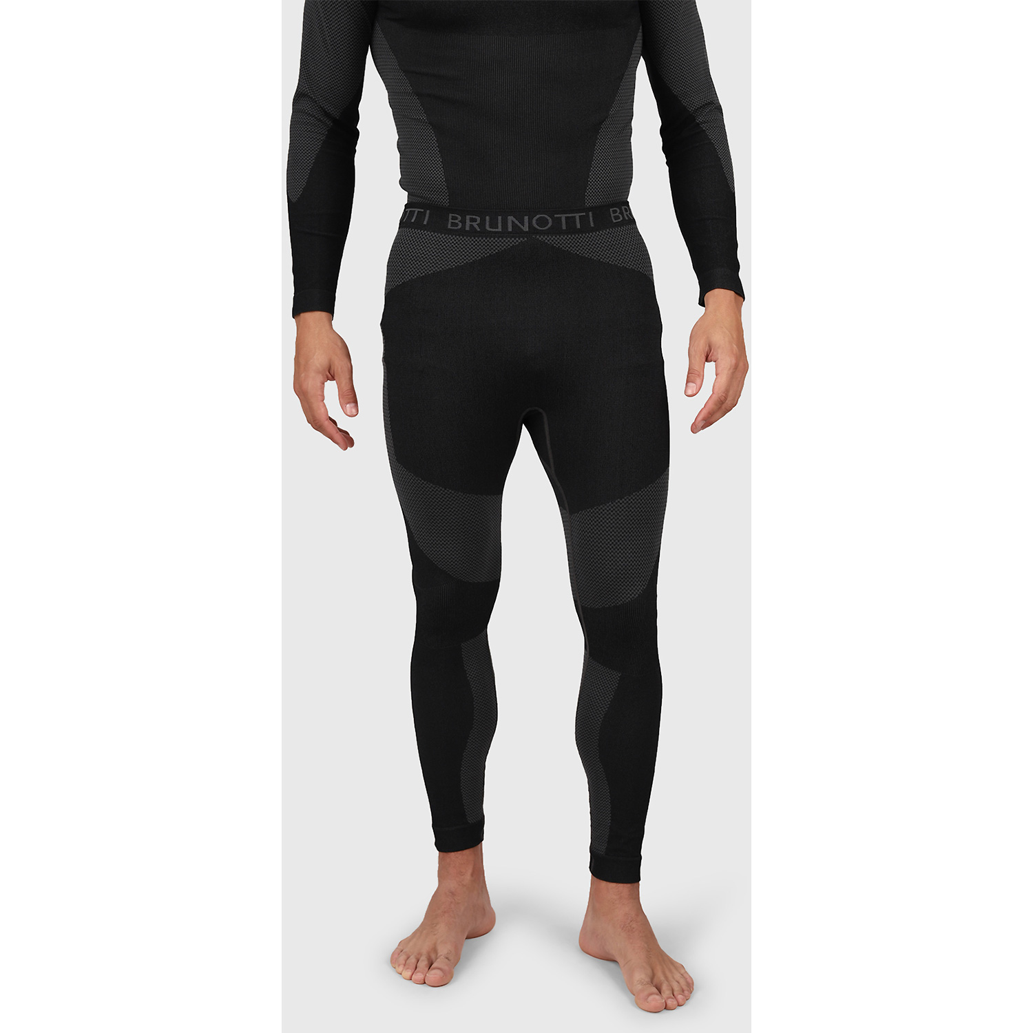 Herren Brunotti Schwarz Grenoble Men Thermo Pant 9999 L Unterhose
