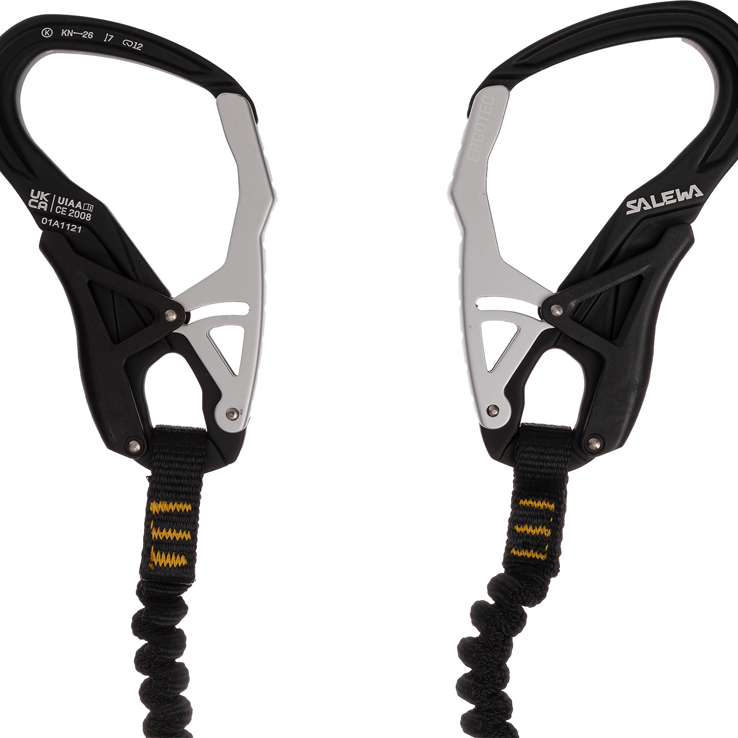 Unisex Salewa Schwarz SET VIA FERRATA ERGO CORE Schlosserei