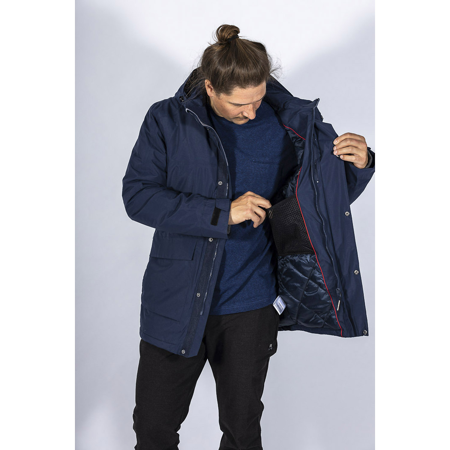 Herren Maul Sport Marine Niederhorn Trekkinghose elasti 6060 54 Hose