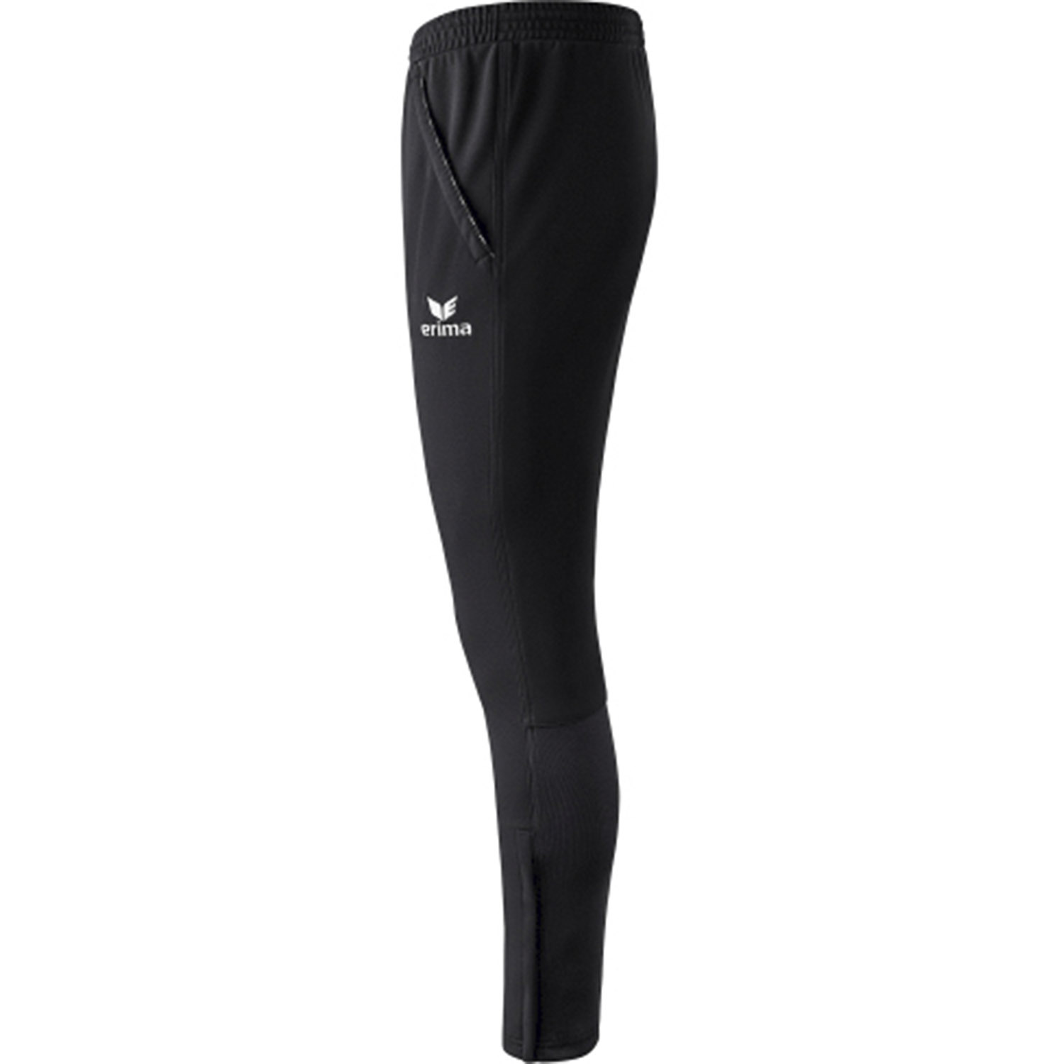 Herren Erima Schwarz trainings pants with rib 2.0 950 XXL Sporthose