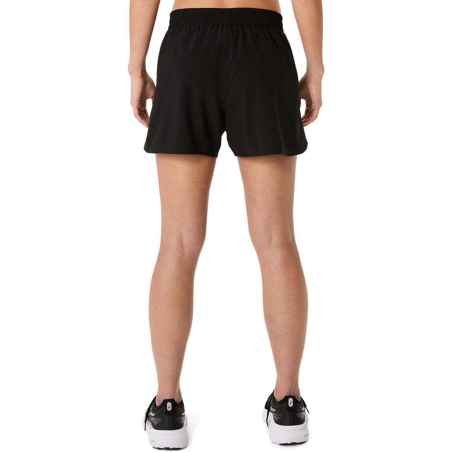 Damen Asics Schwarz ASICS CORE 4IN SHORT 001 L Short