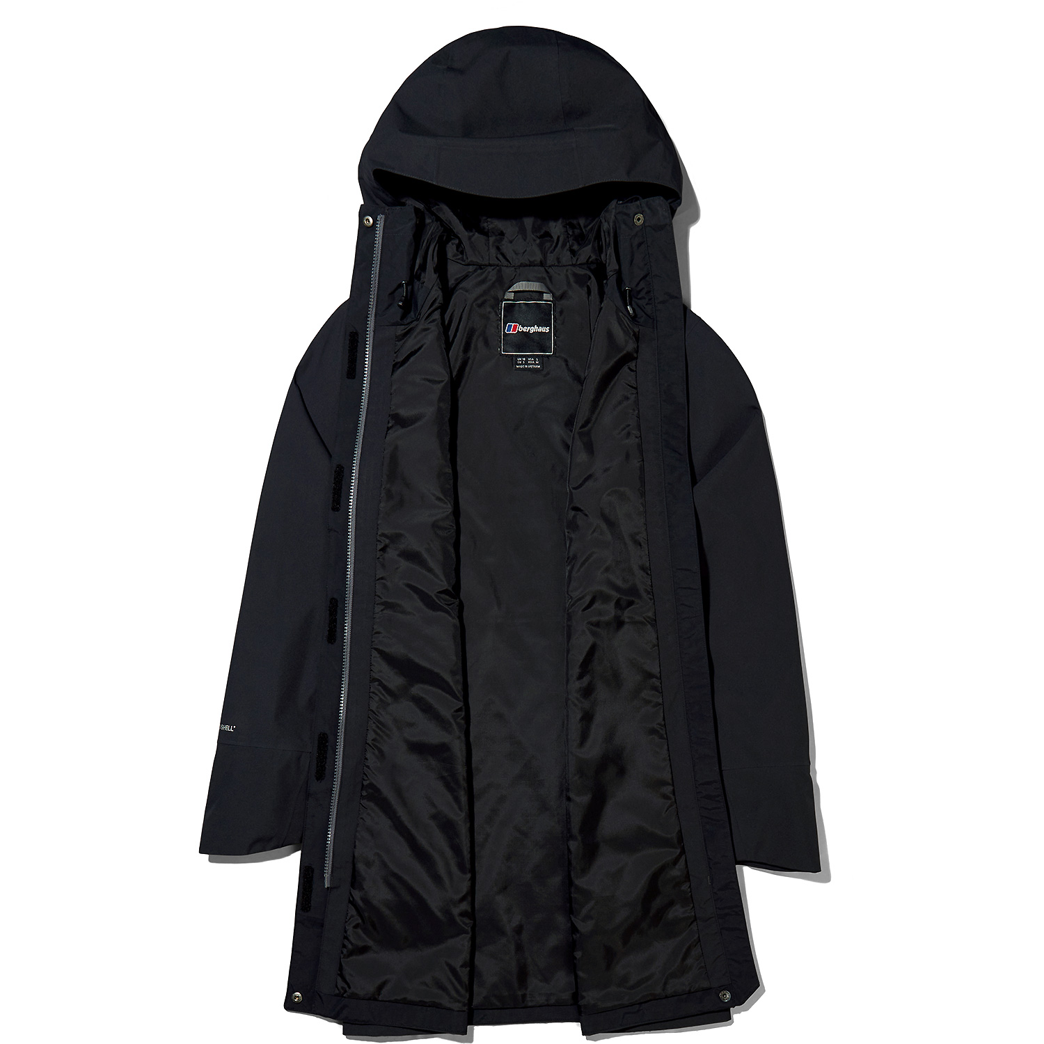Damen Berghaus Schwarz