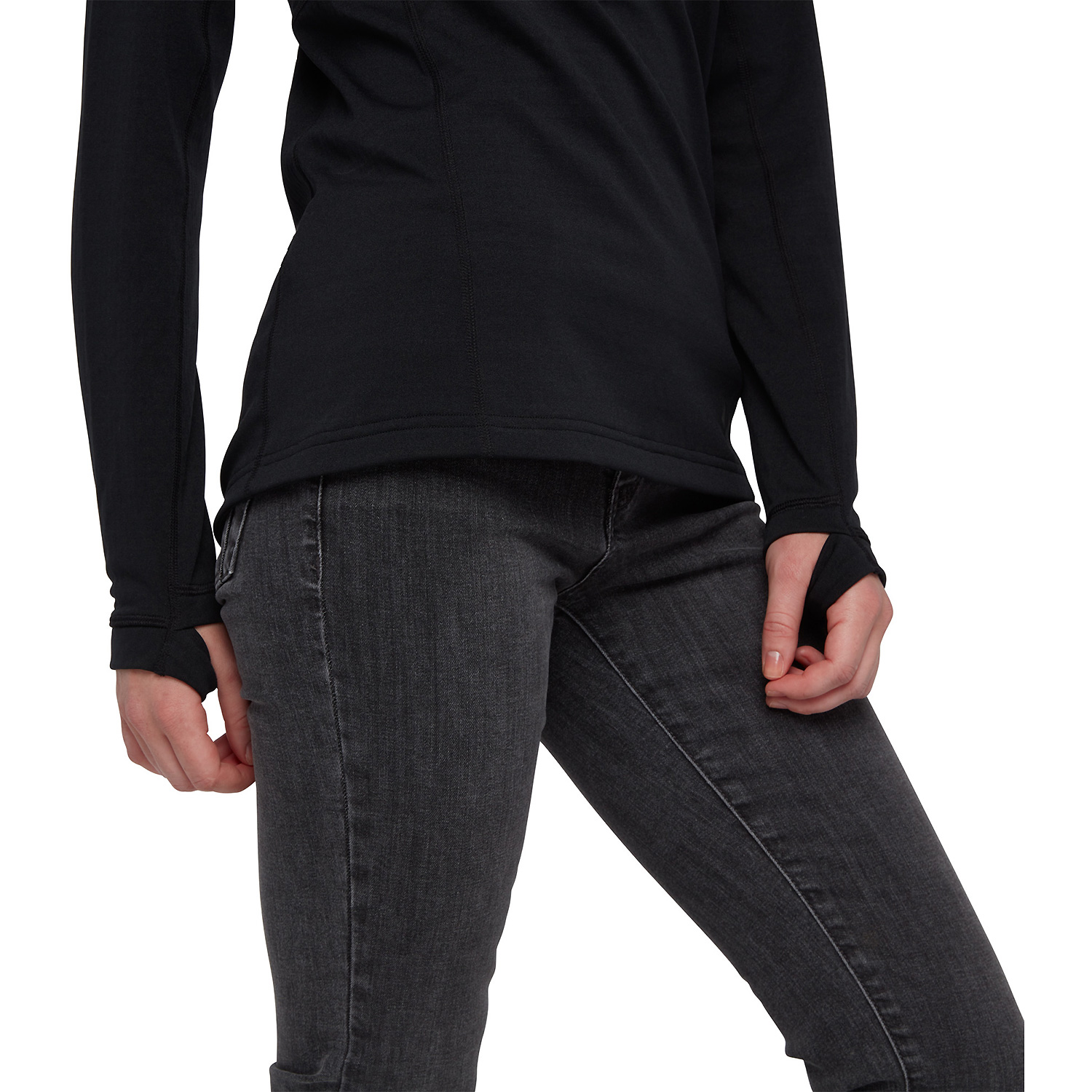 Damen Black Diamond Schwarz