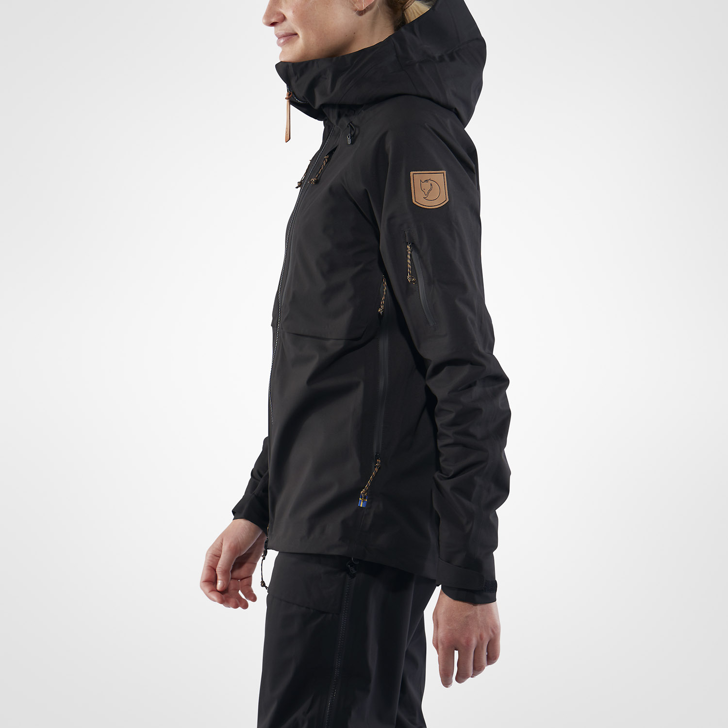 Damen Fjällräven Schwarz