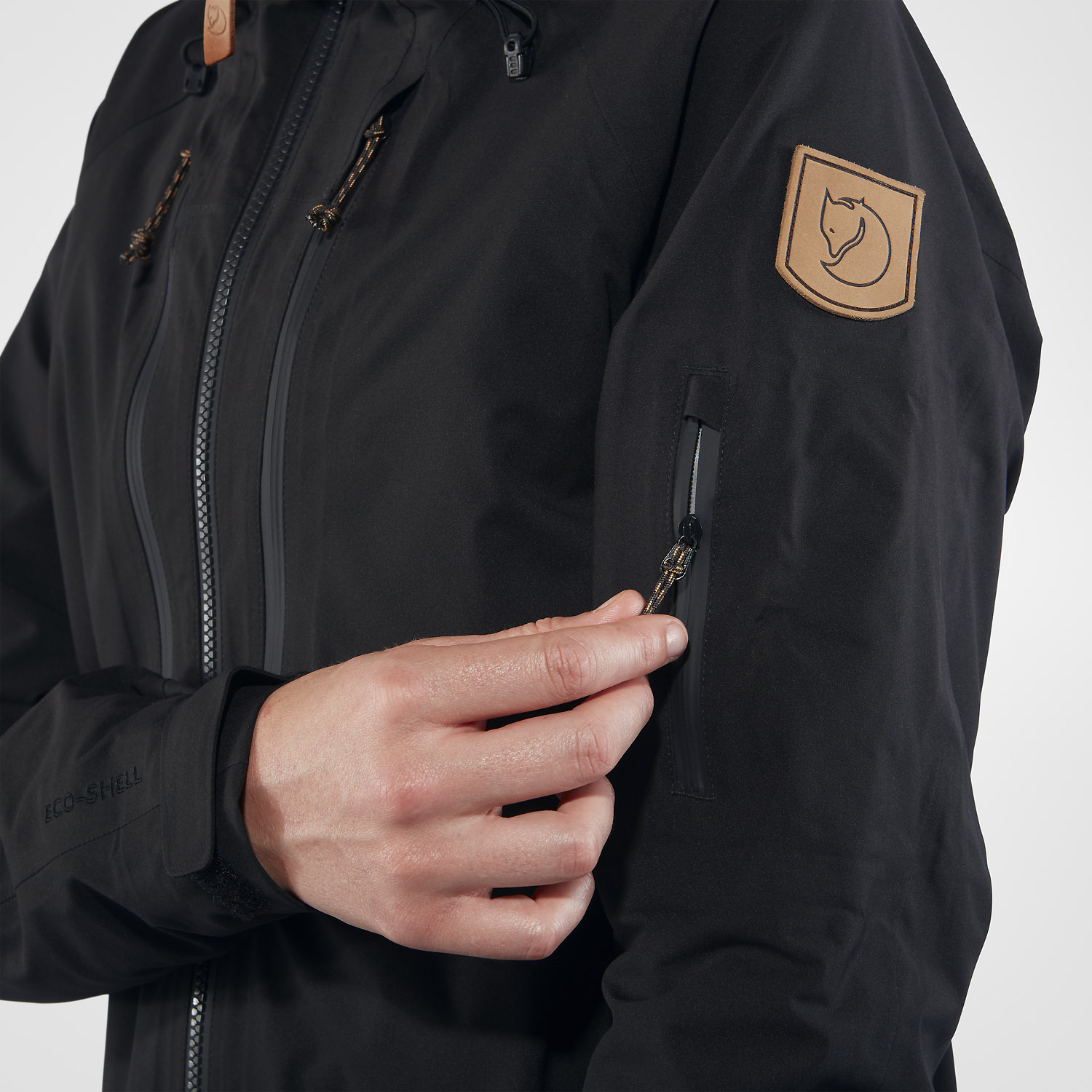 Damen Fjällräven Schwarz