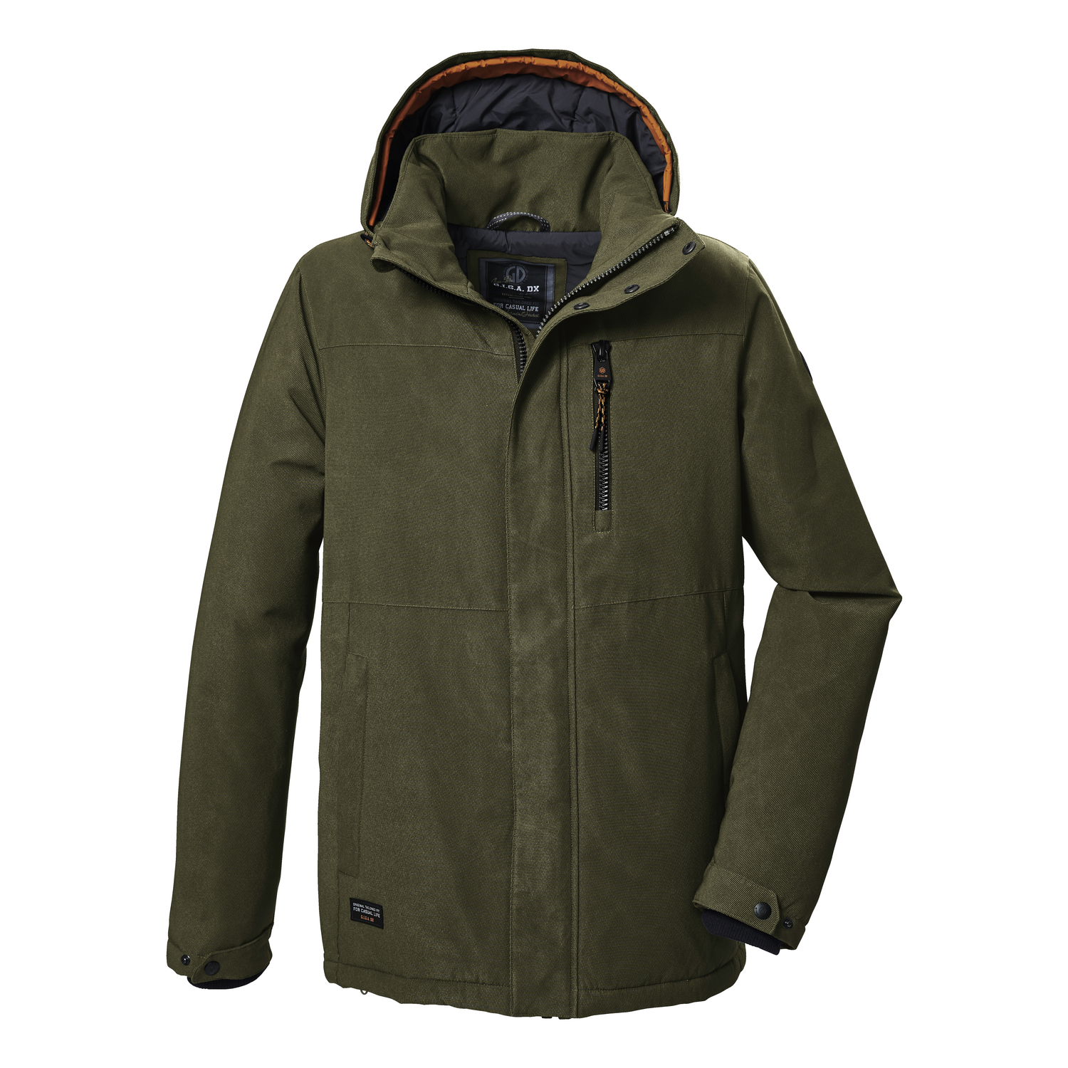 Herren G.I.G.A. DX by killtec Dunkeloliv GW 71 MN JCKT 00756 4XL Funktionsjacke