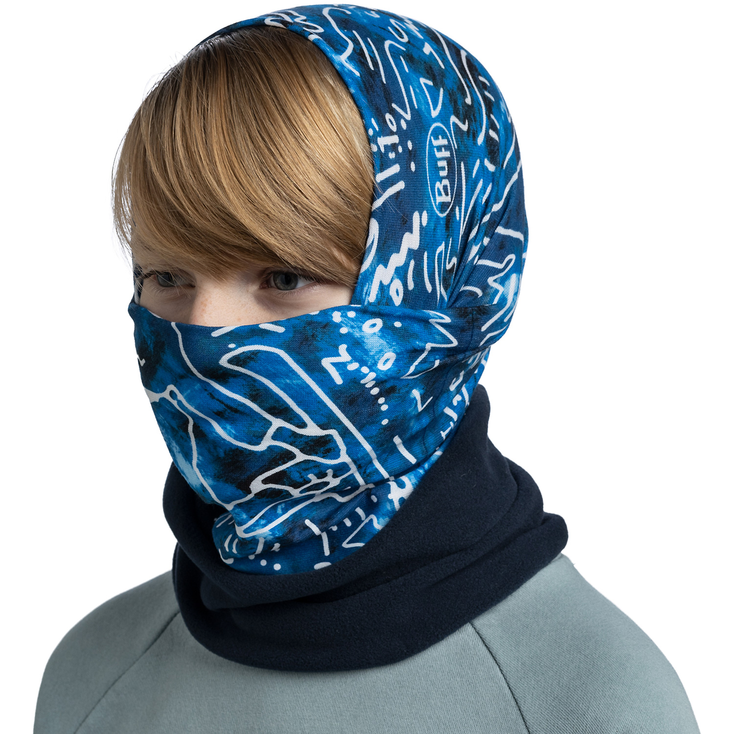 Unisex Buff Blau Polar 707 - Schal