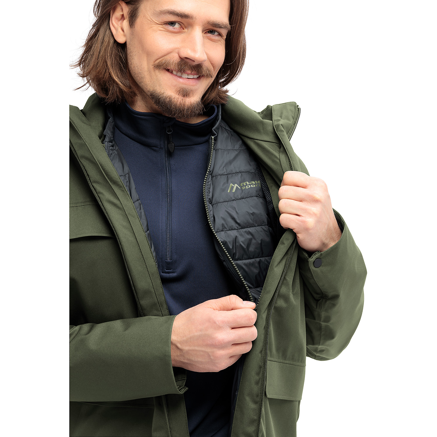 Herren Maier Sports Grün