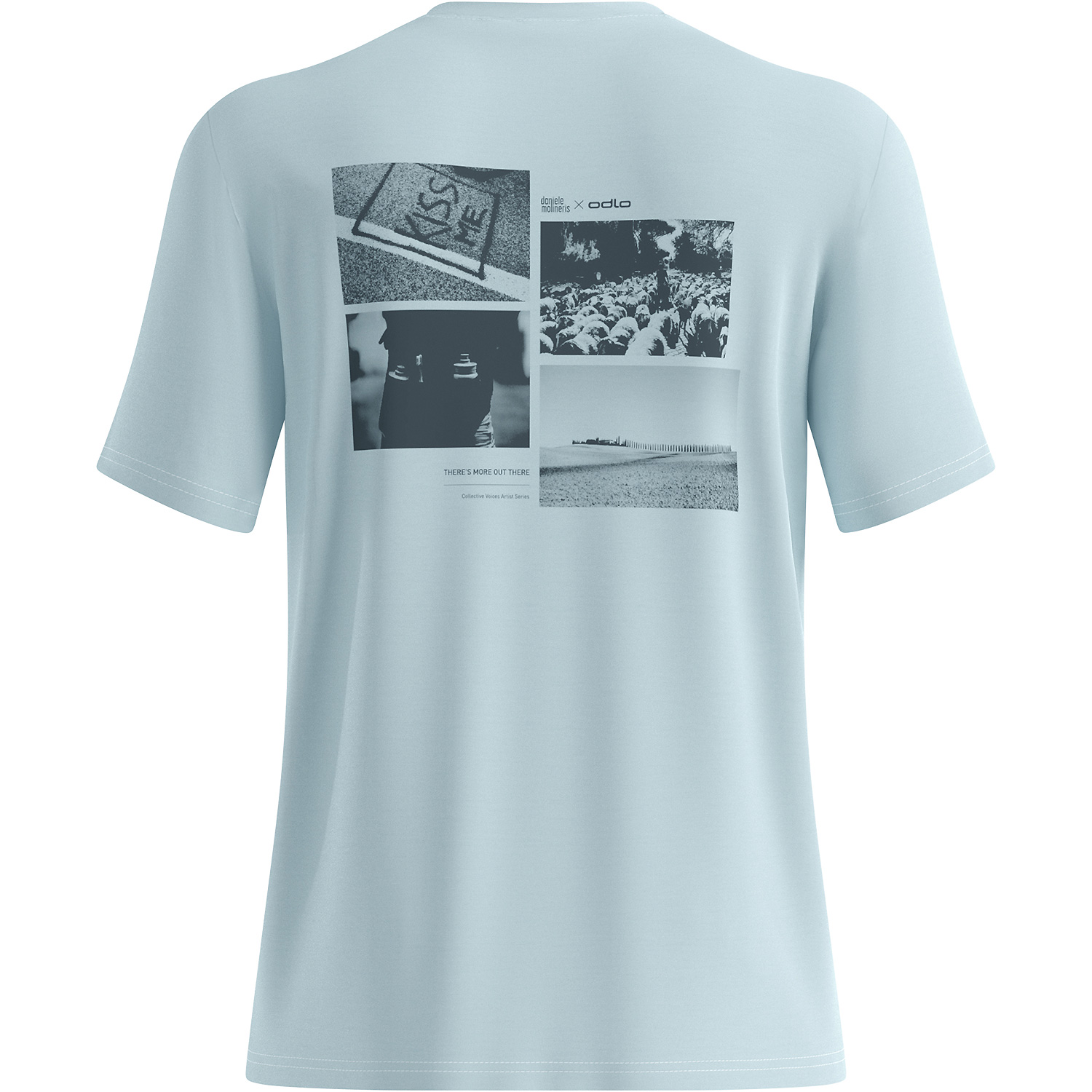 Herren Odlo Hellblau