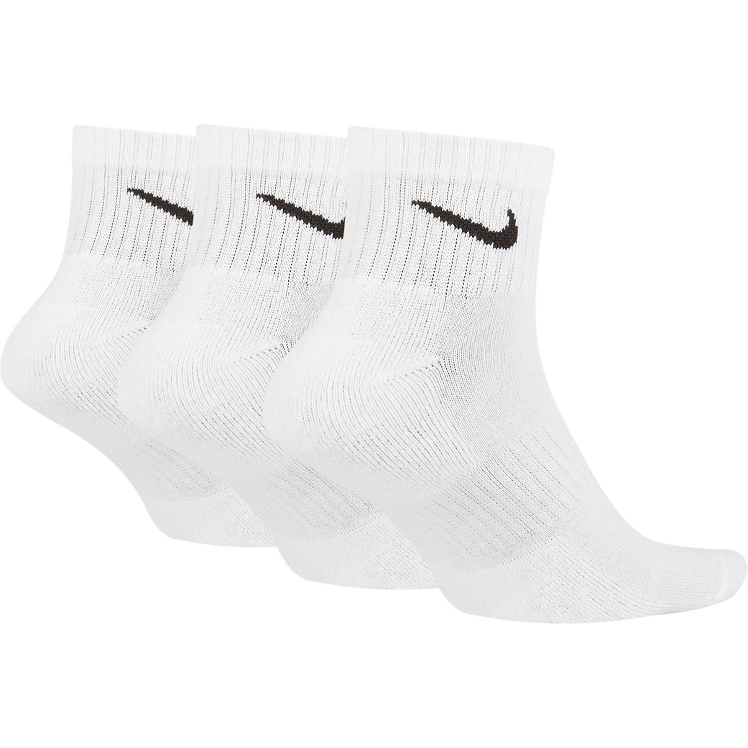 Herren Nike Weiß U NK EVERYDAY CSH ANKL 3PR 132 100 XL Socken