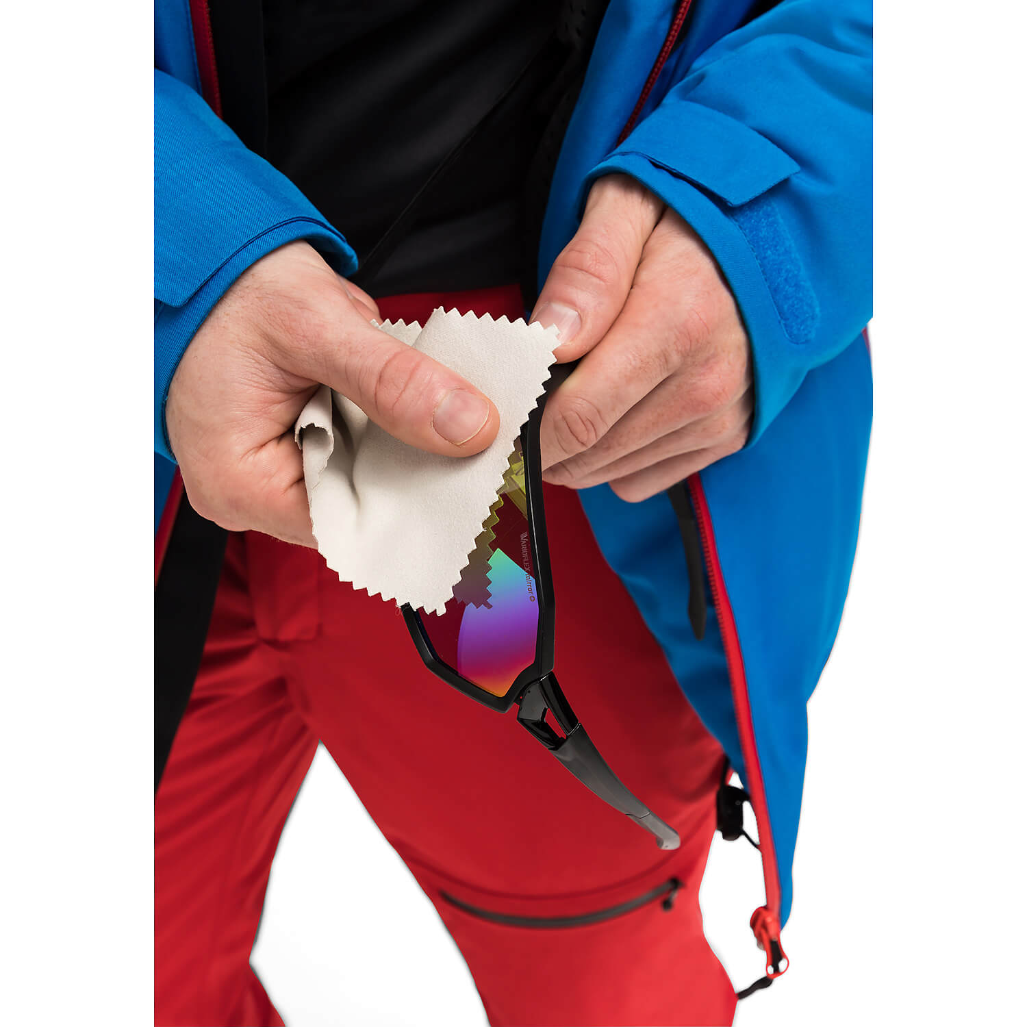 Herren Maier Sports Azurblau MetorThermRec M He-Jacke mTEX el. 367 98 Funktionsjacke