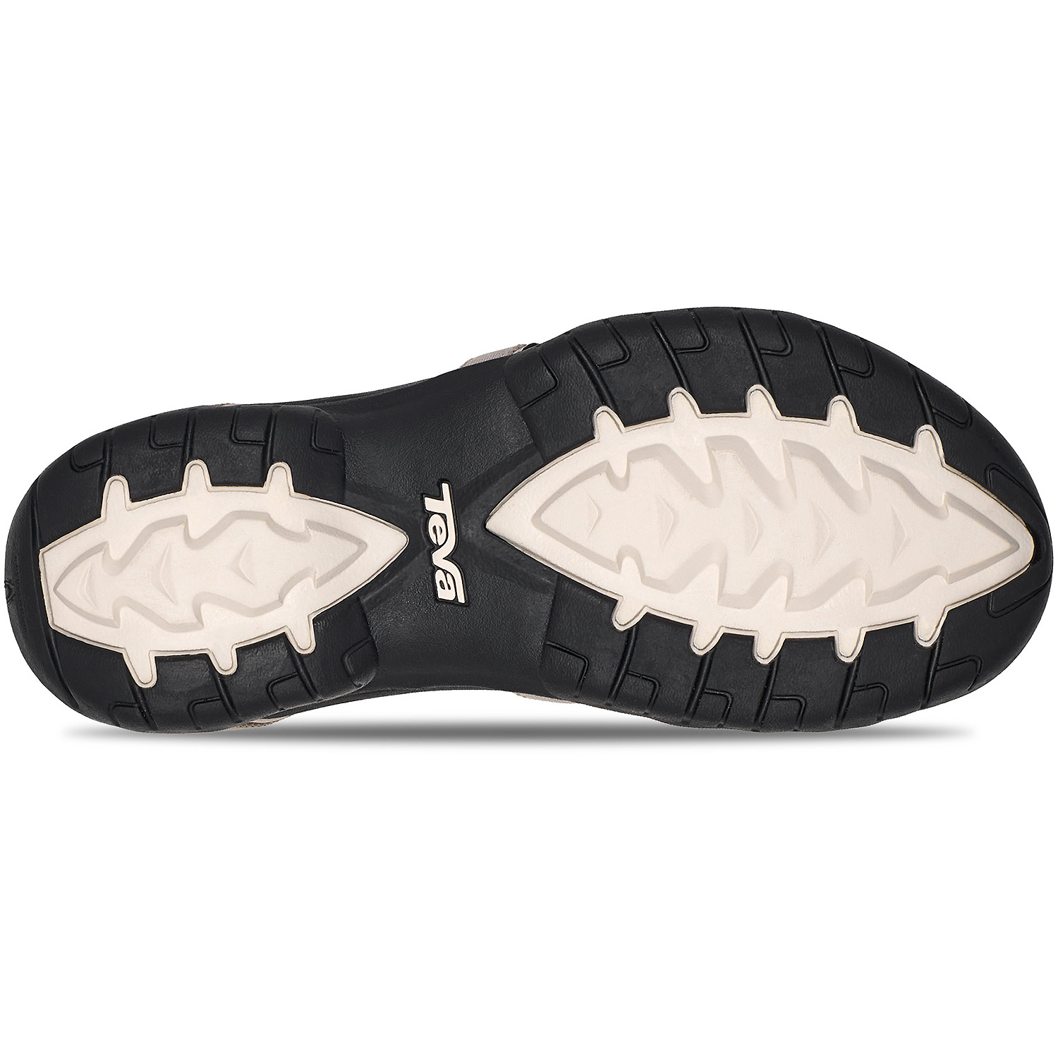Damen Teva Schwarz