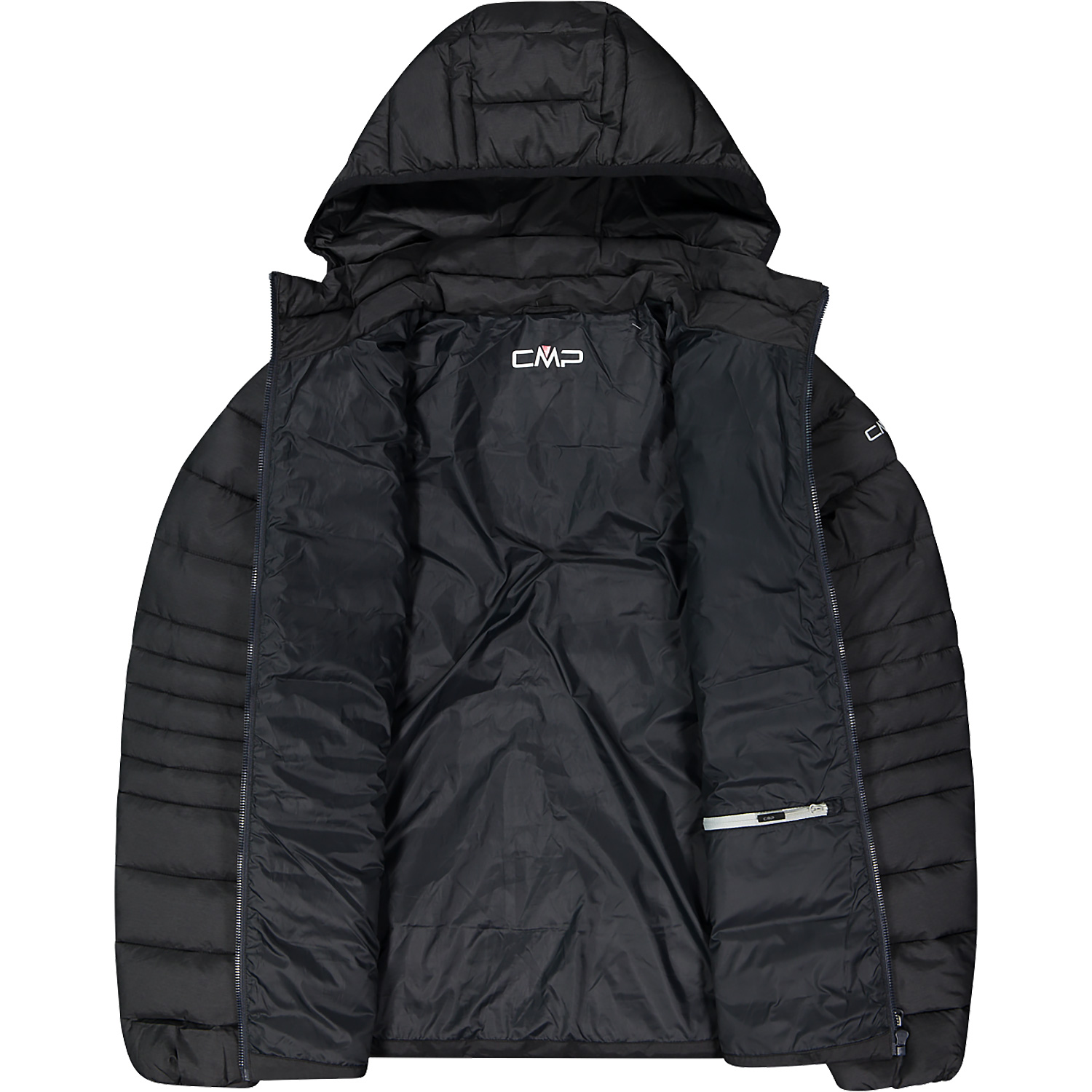 Damen CMP Grau WOMAN JACKET ZIP HOOD U817 40 Jacke