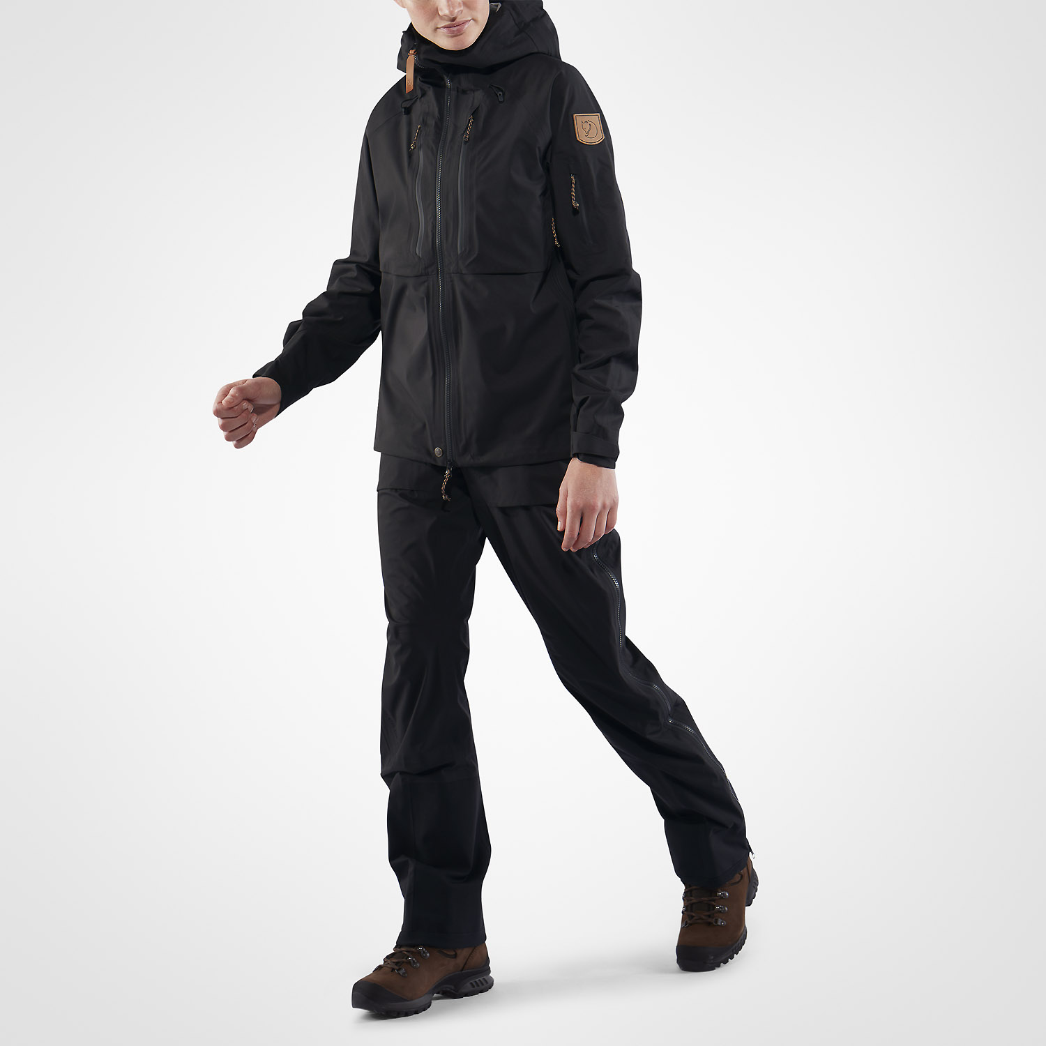 Damen Fjällräven Schwarz