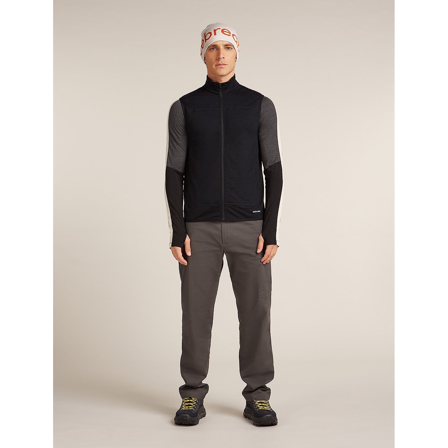 Herren Icebreaker Schwarz
