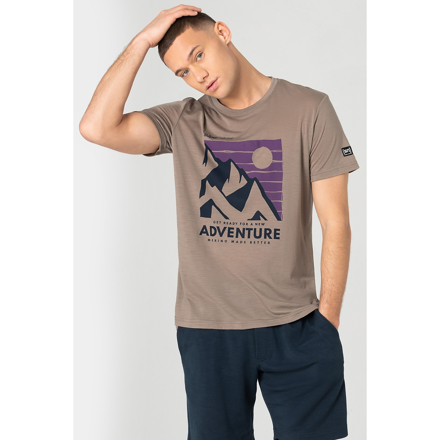 Herren Super.Natural Blau
