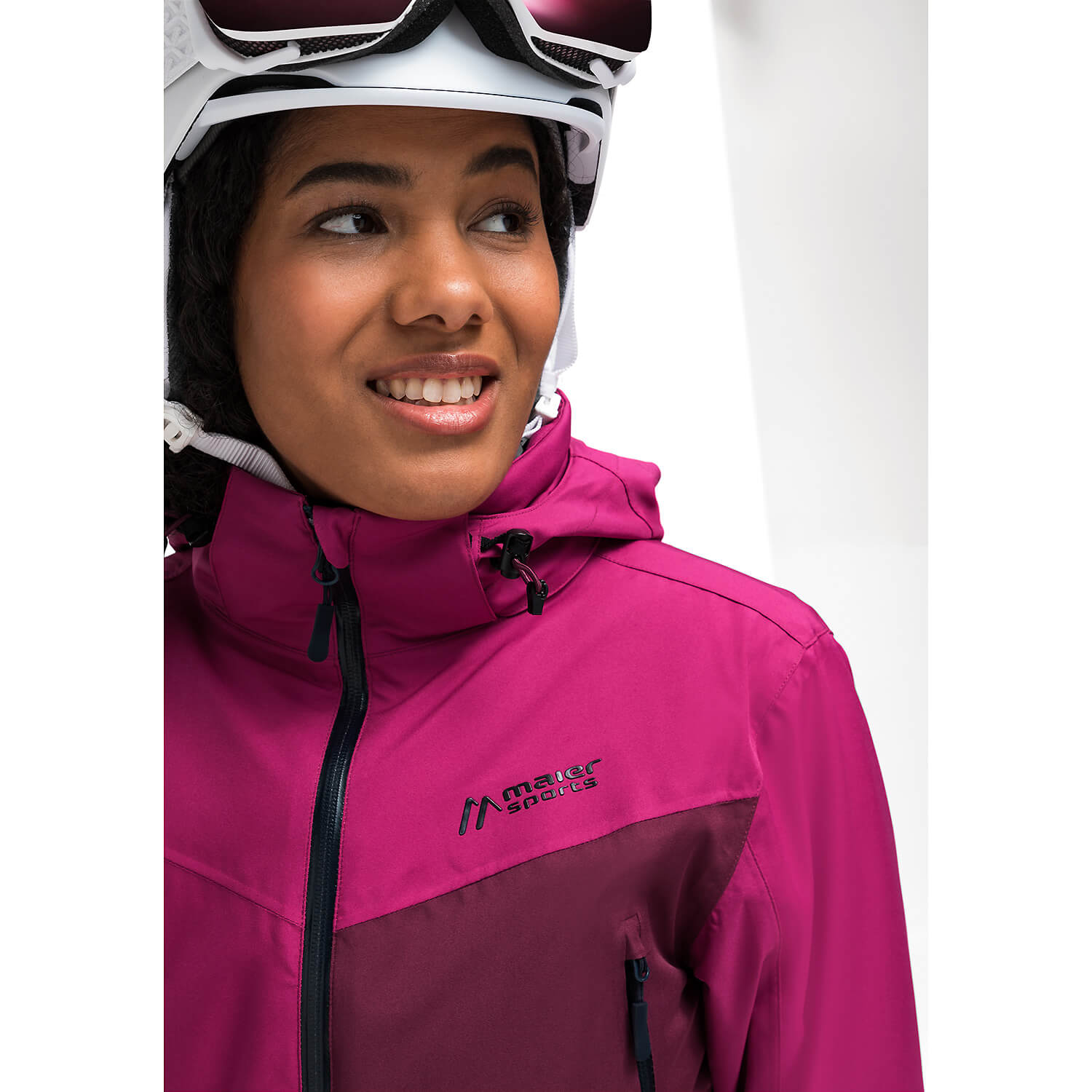 Damen Maier Sports Lila Nuria Da-Jacke mTEX el. 4200 48 Funktionsjacke