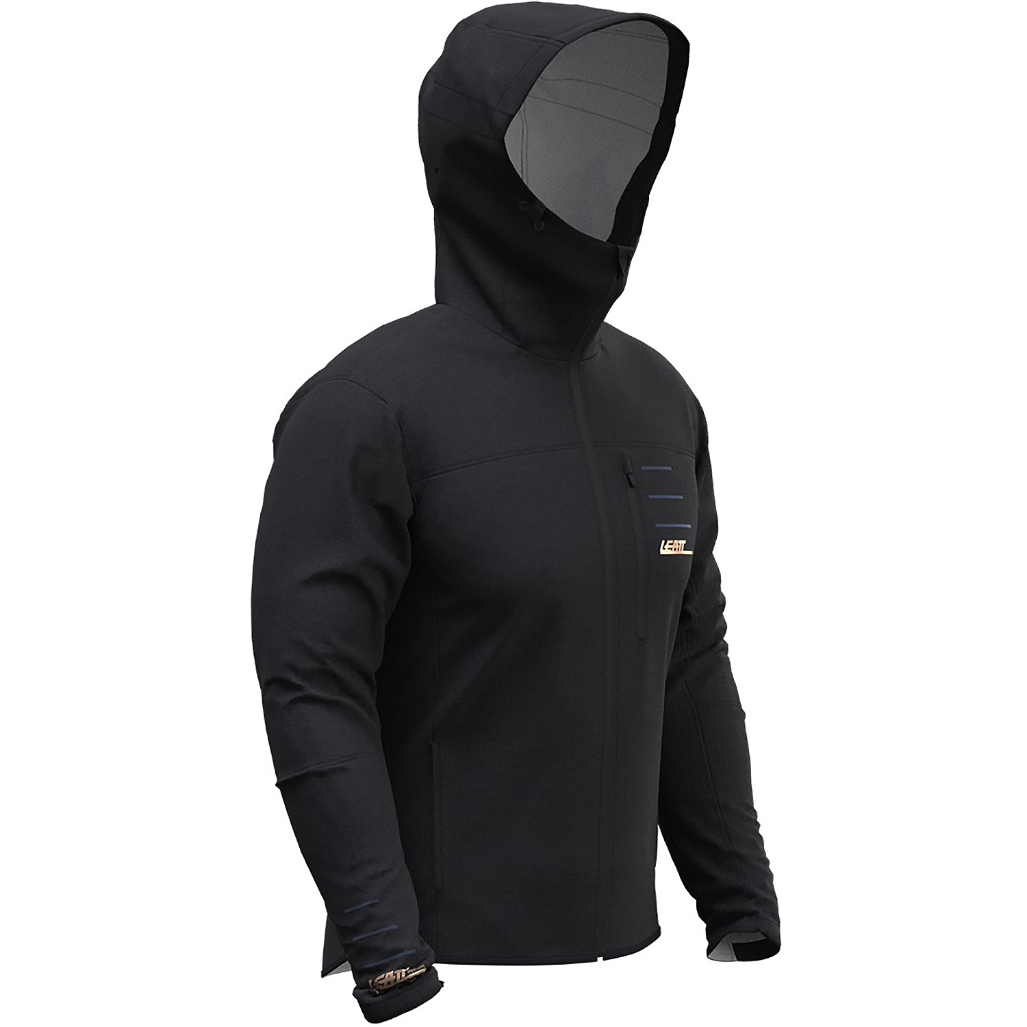 Herren Leatt Schwarz