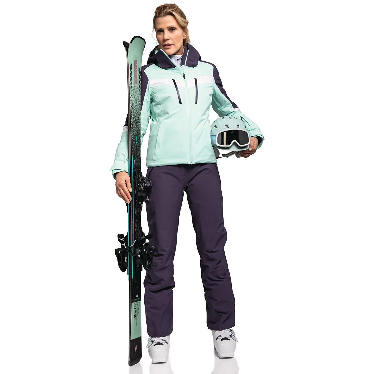 Damen Schöffel Blau Ski Jacket Avons L 7130 44 Jacke