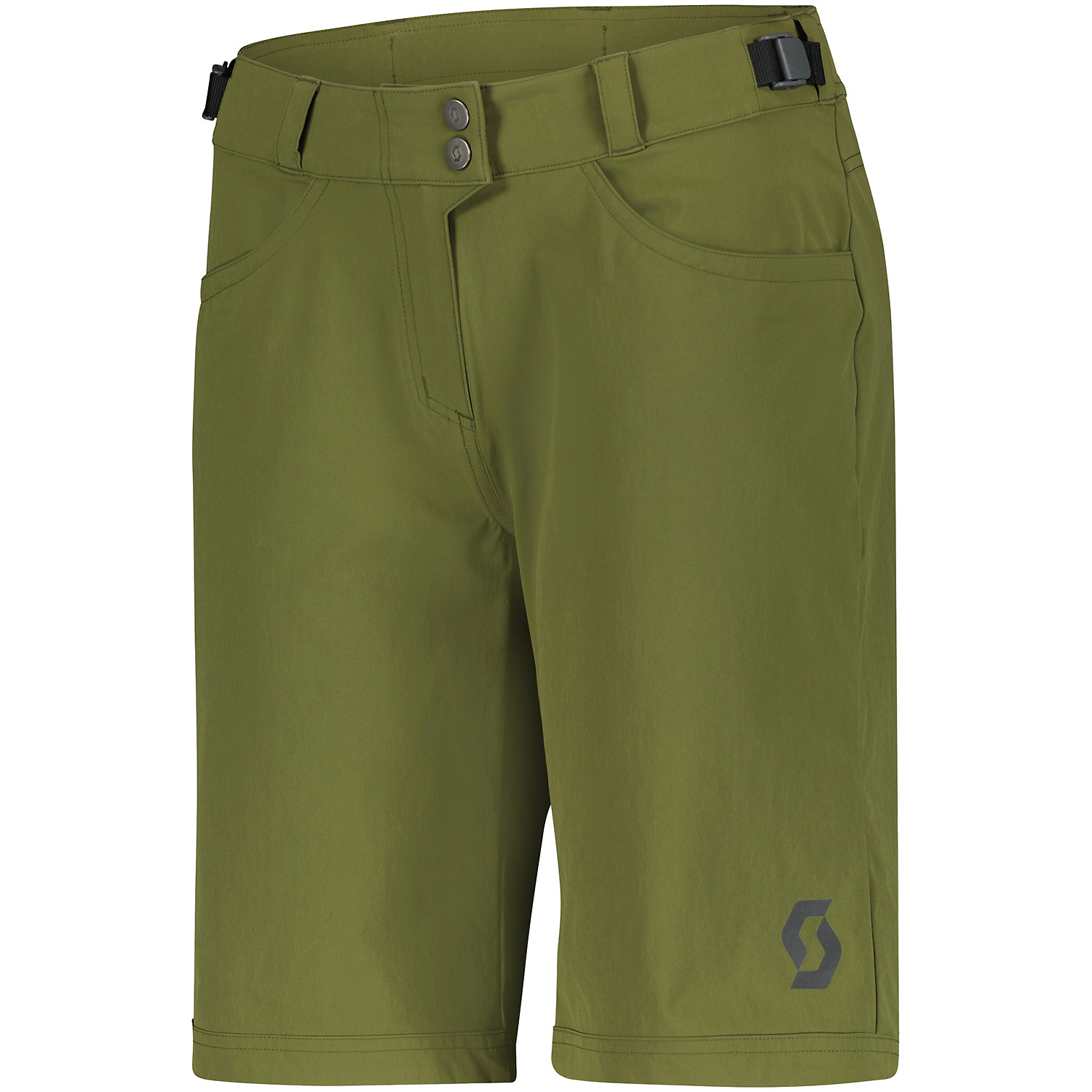 Damen Scott Tannengrün SCO Shorts W's Trail Flow w/pad Short