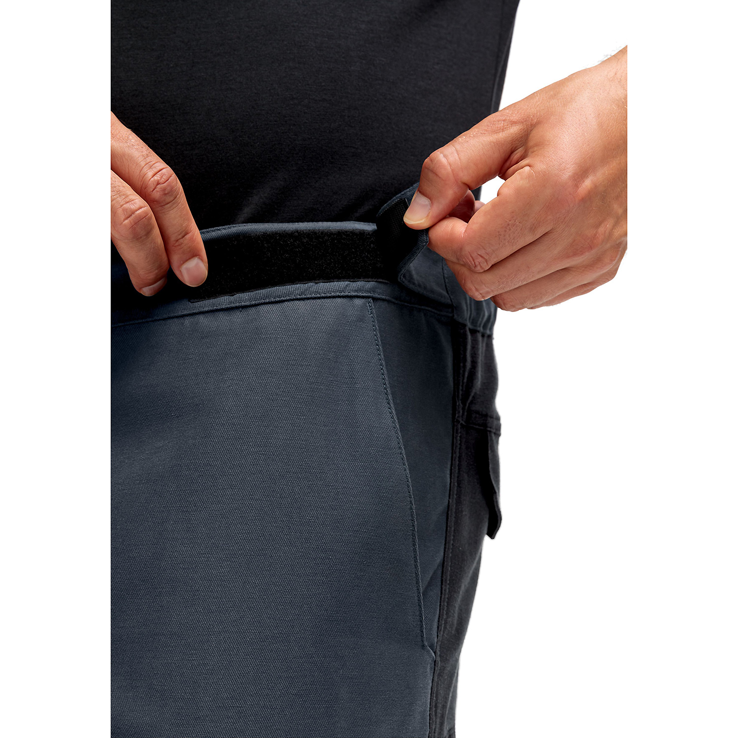Herren Maier Sports Dunkelgrau Stoneflex M (kurz) M19009 25 Hose