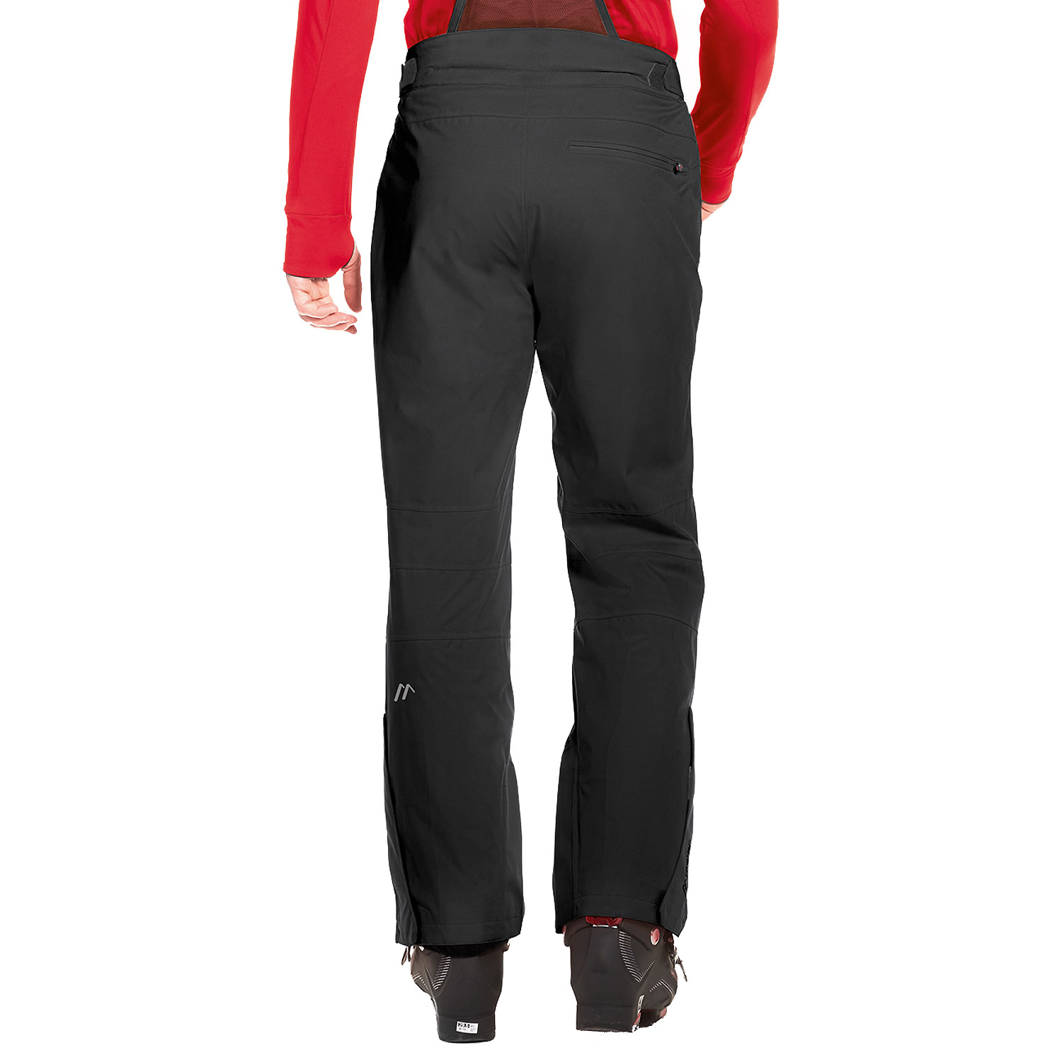 Herren Maier Sports Schwarz Anton light He-Hose mTEX el. 949 122 Latzhose
