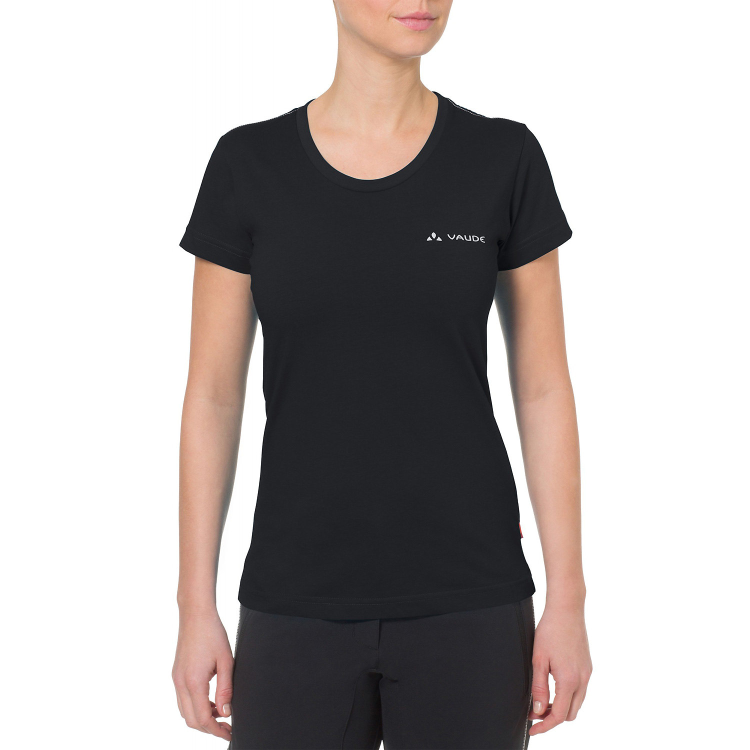 Damen VauDe Schwarz Wo Brand Shirt Shirt
