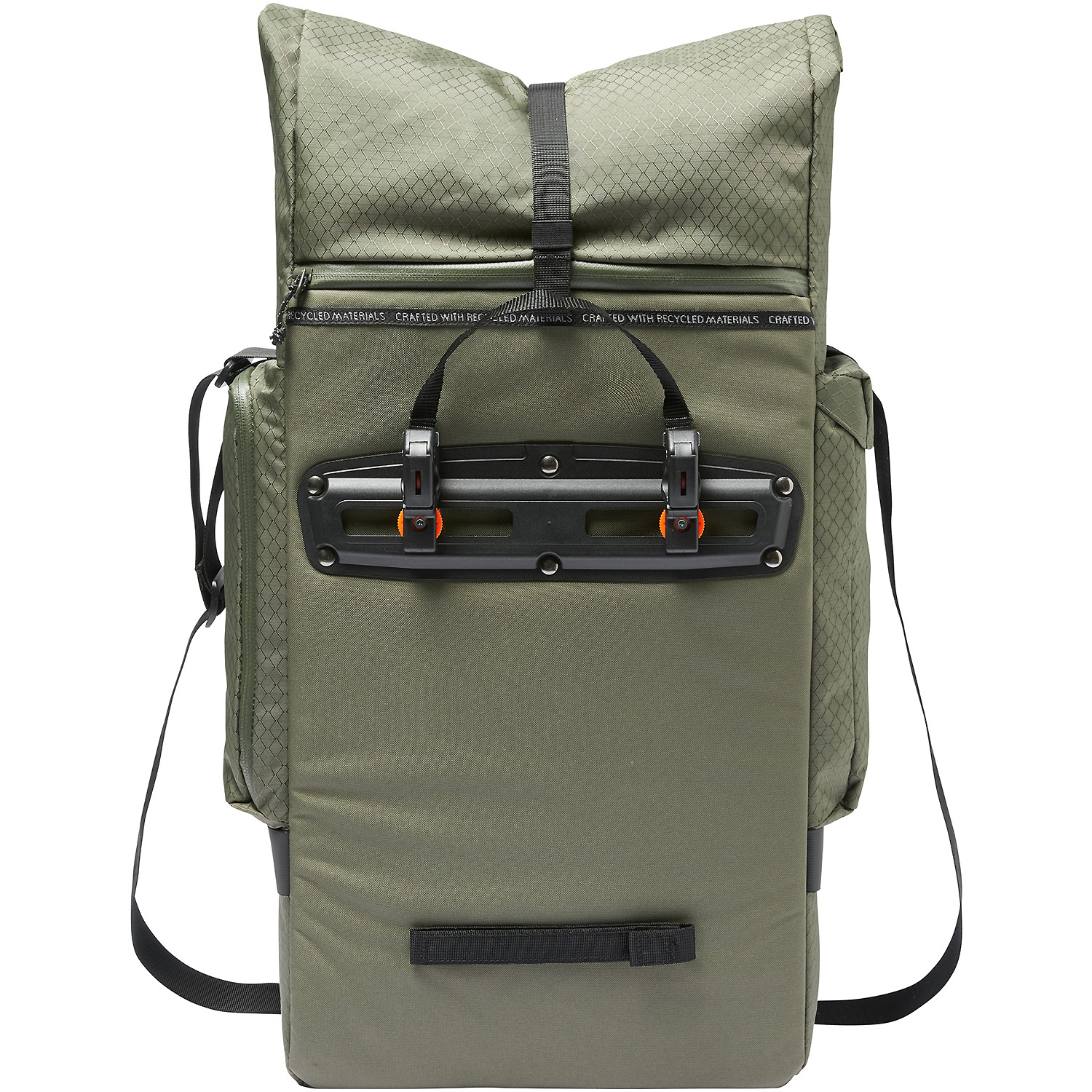 Unisex VauDe Khaki Cyclist Back SIngle 161 - Fahrradtasche