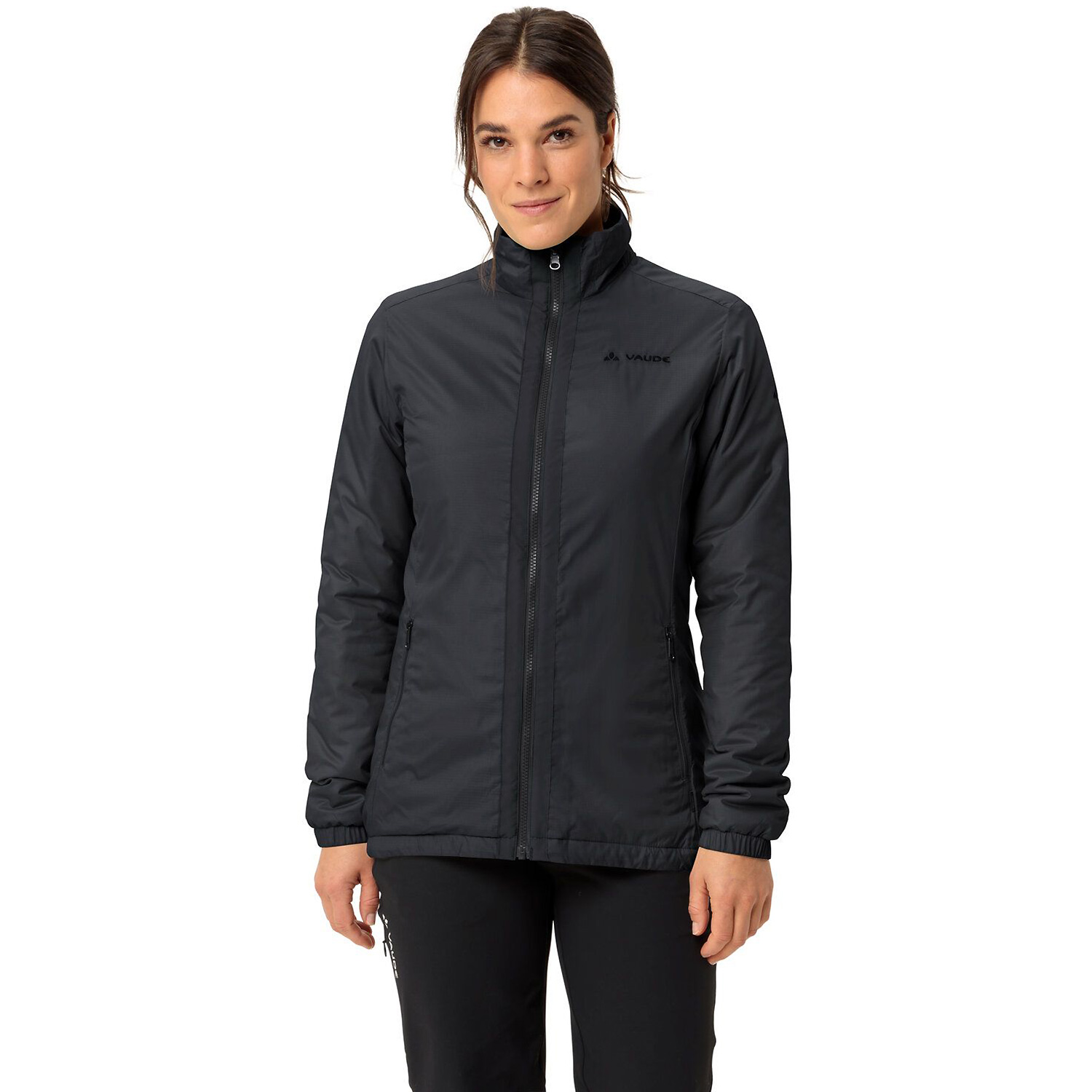 Damen Vaude Schwarz Wo Neyland 3in1 Jacket 010 42 Doppeljacke