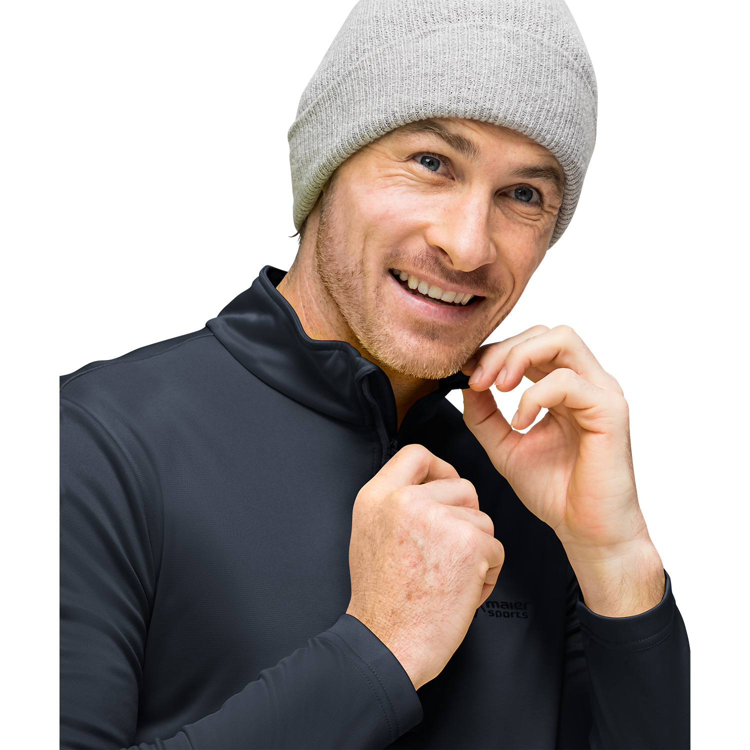 Herren Maier Sports Dunkelgrau LISA 2.1 M10109 42 Mantel