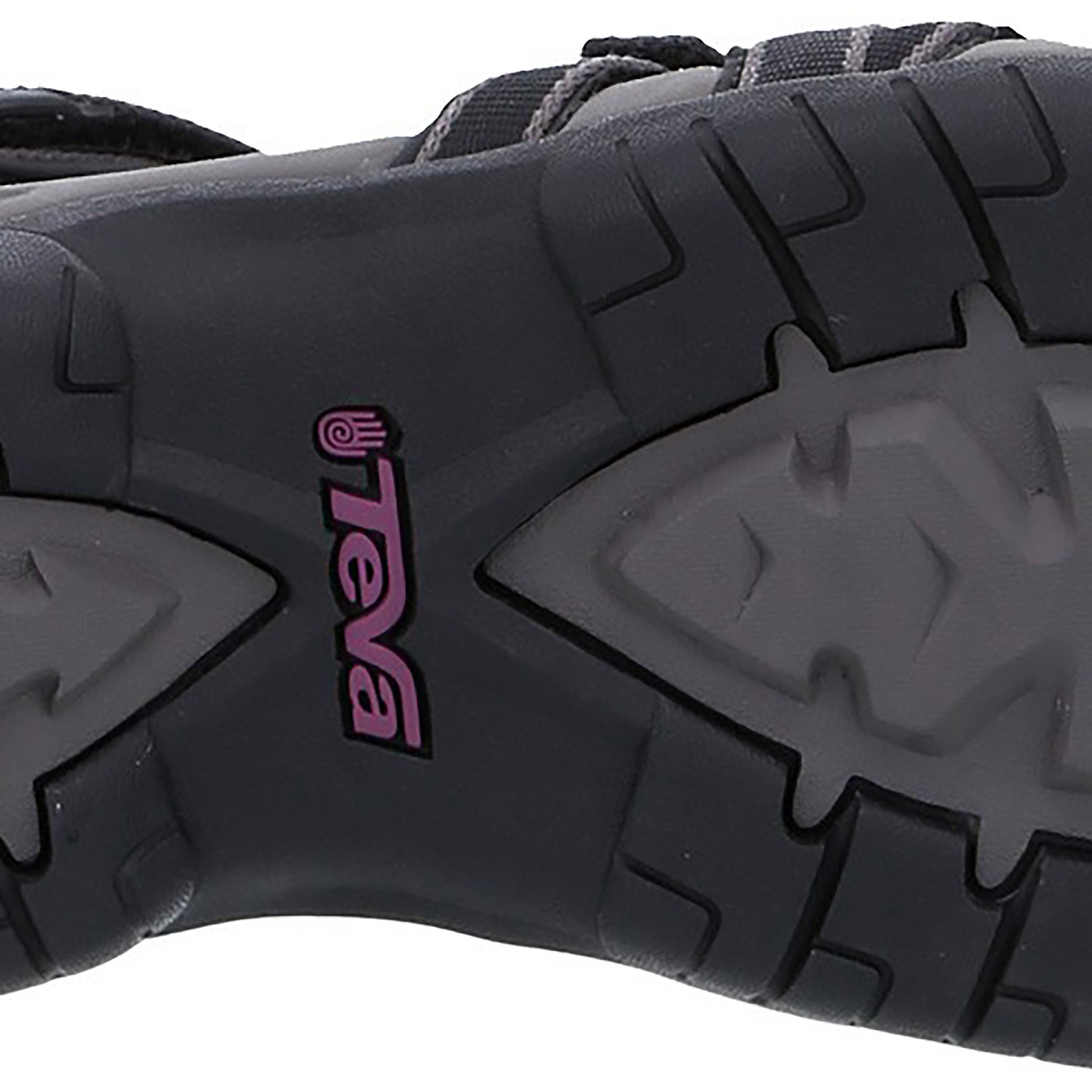 Damen Teva Schwarz