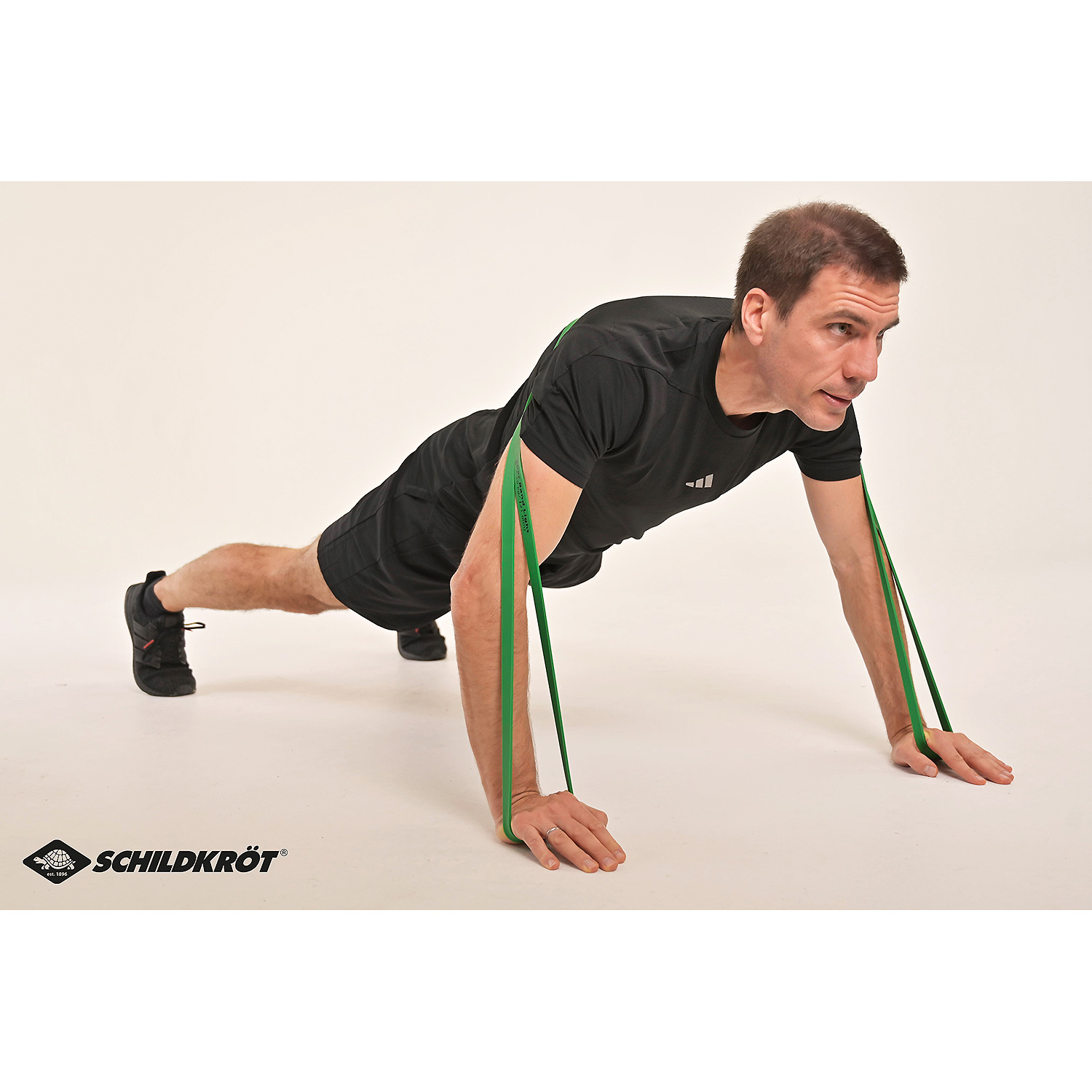 Unisex Schildkröt FITNESS wie abgebildet SUPER BAND Light 21mm green, 1 Widerstandsband, in 4C Box 000 - Kleingerät