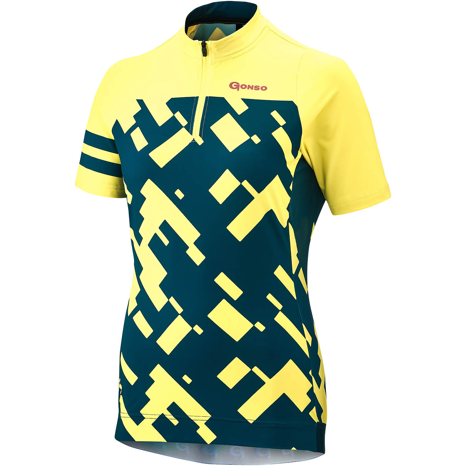Damen Gonso Gelb Molveno Da-Bikebluse-1/2 296 34 Hemd