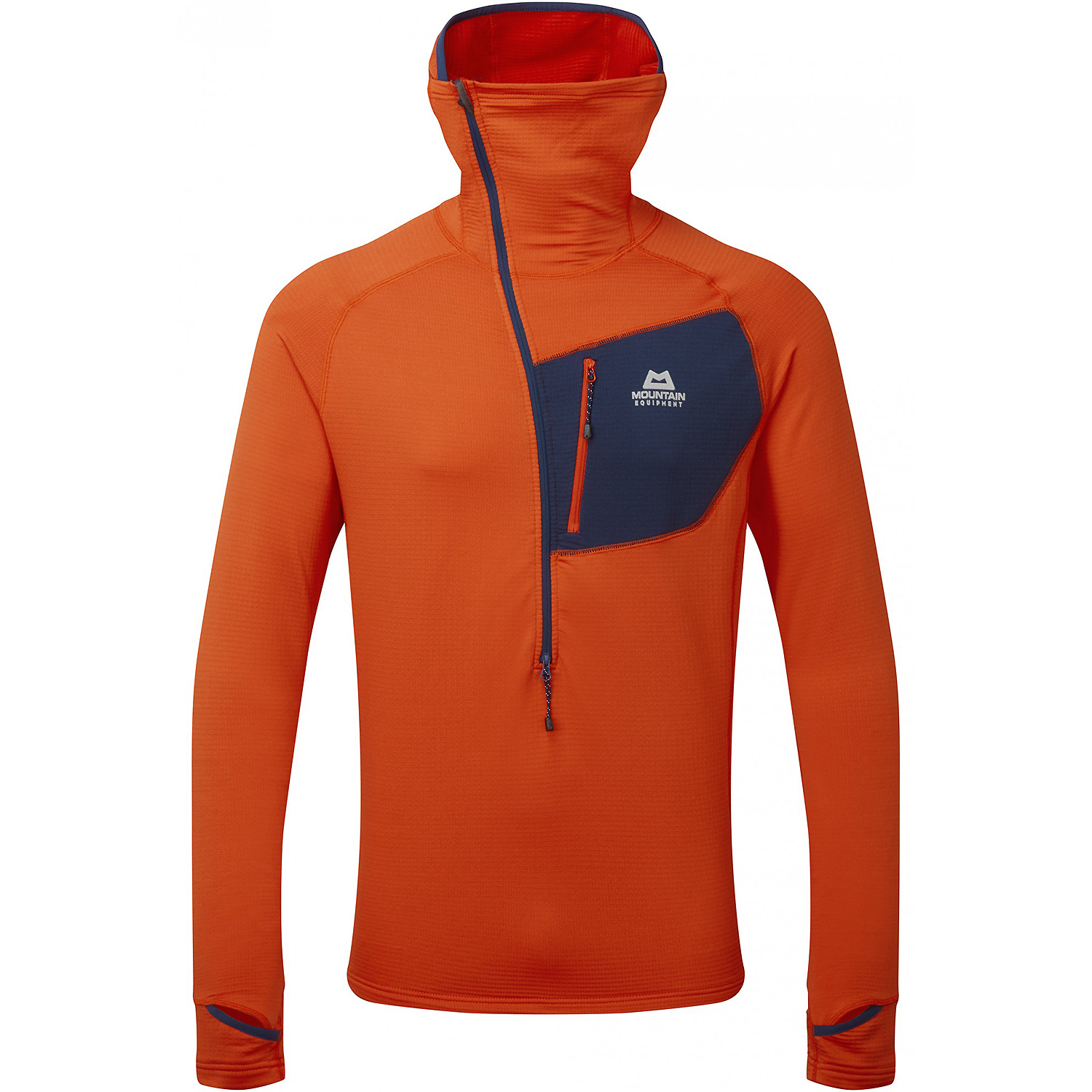 Herren Mountain Equipment Dunkelorange