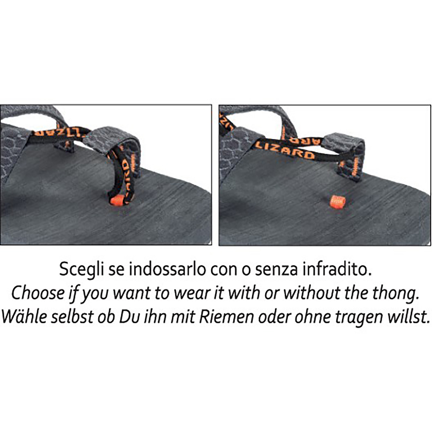Unisex Lizard Grau