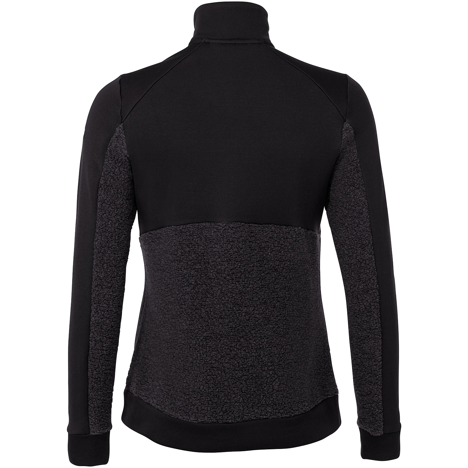 Damen VauDe Schwarz Wo Skomer Wool Fleece Jacket 678 42 Unterjacke