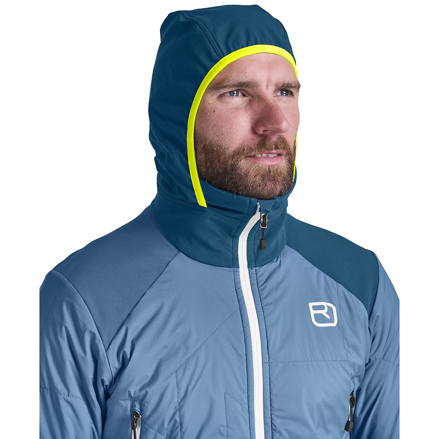 Herren Ortovox Blau SW COL BECCHEI HYBRID JKT M Funktionsjacke