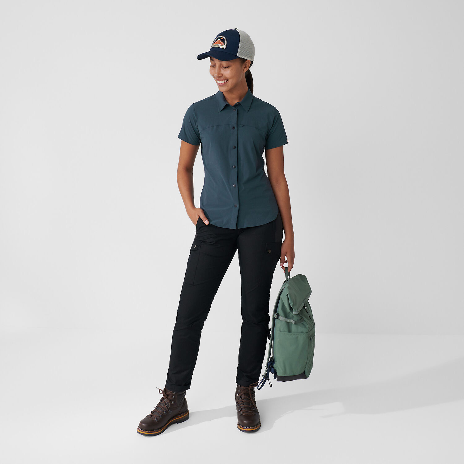 Damen Fjällräven Blau