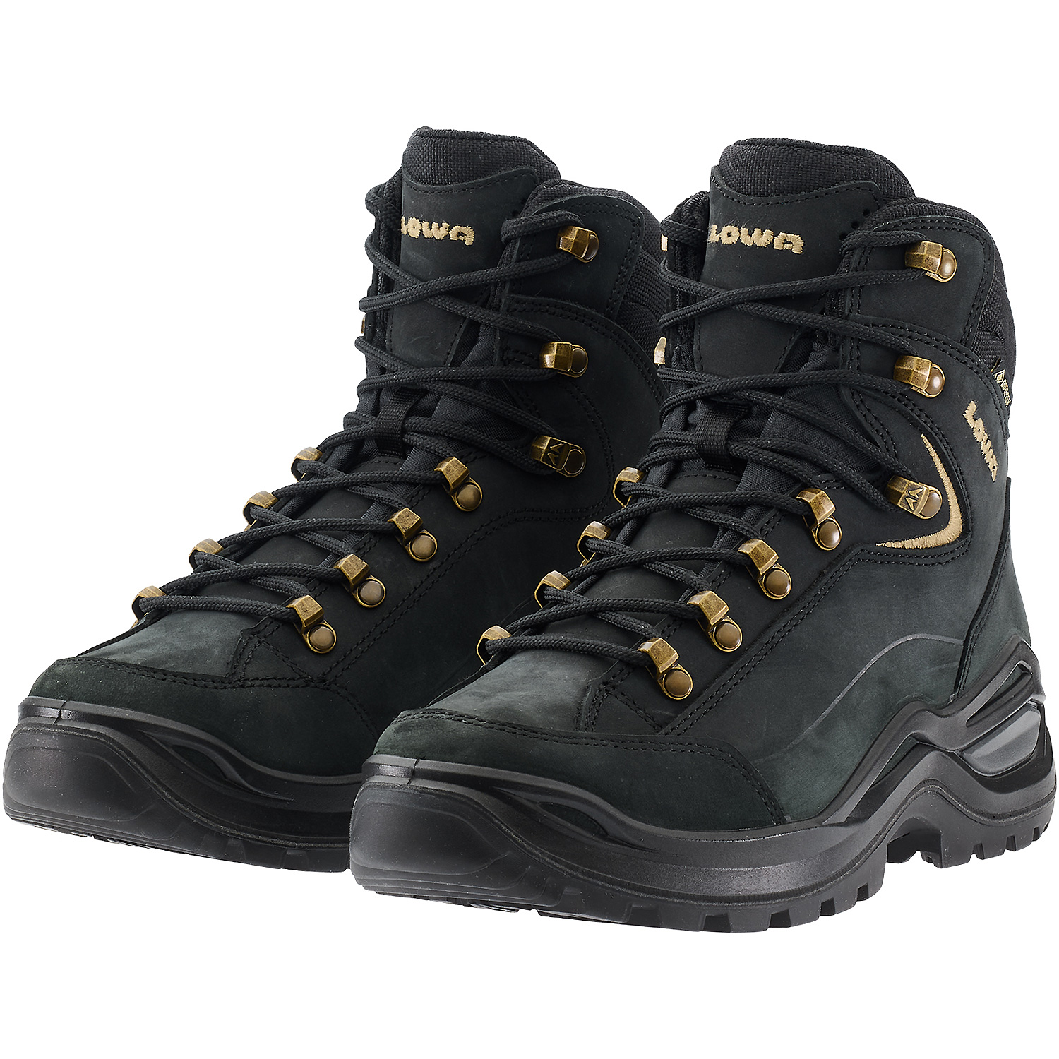 Damen Lowa Schwarz RENEGADE EVO GTX MID Ws 9932 7,5 Multifunktionsstiefel
