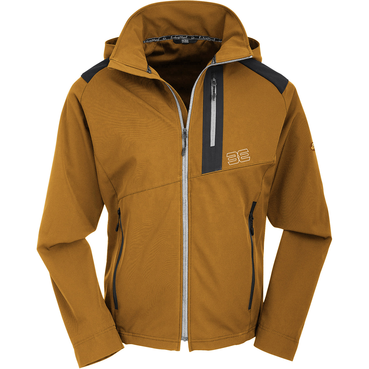 Herren Maul Sport Senf Taufstein II-Megastretchjacke+ 1574 48 Funktionsjacke