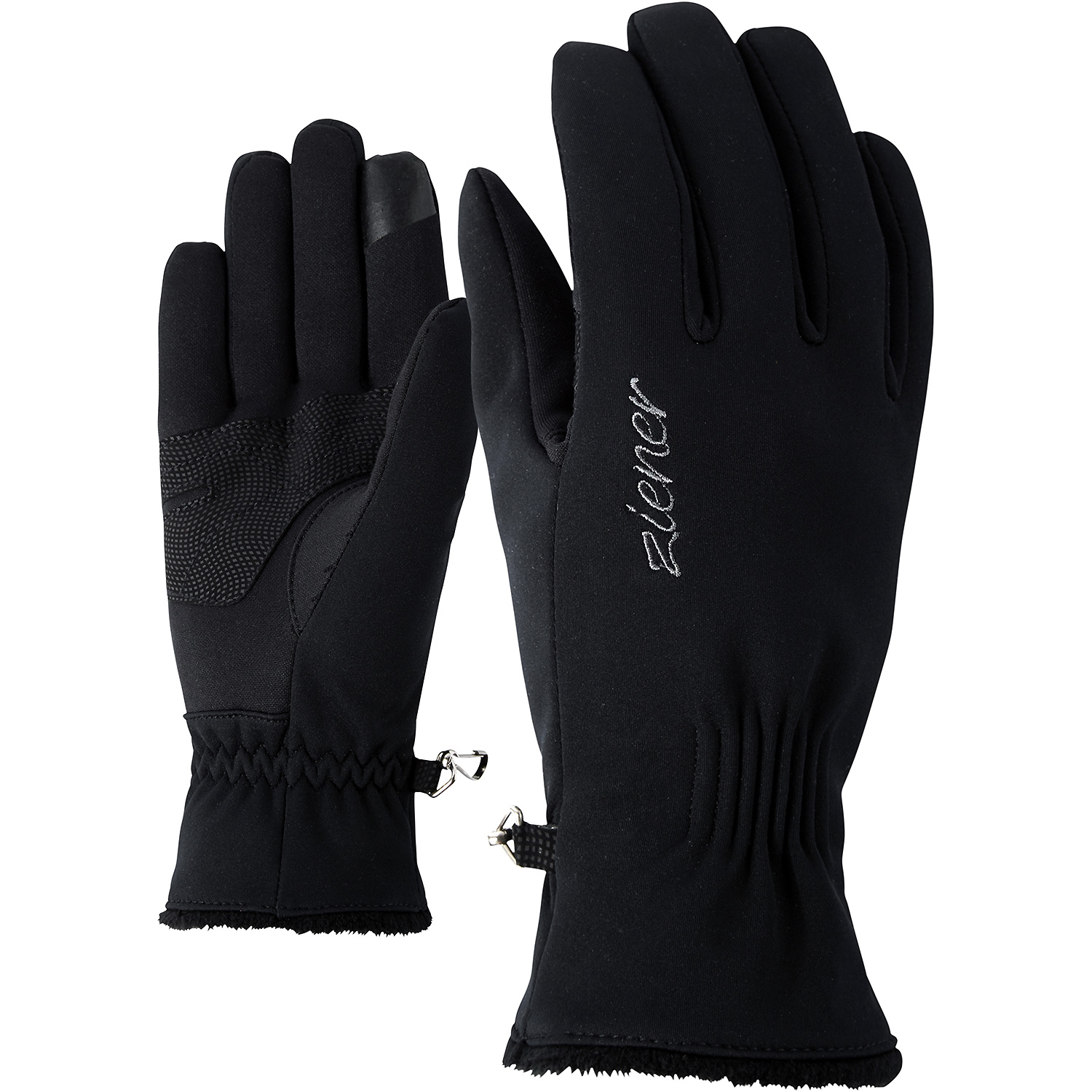 Damen Ziener Schwarz IBRANA TOUCH LADY glove multisport 12 6 Handschuh
