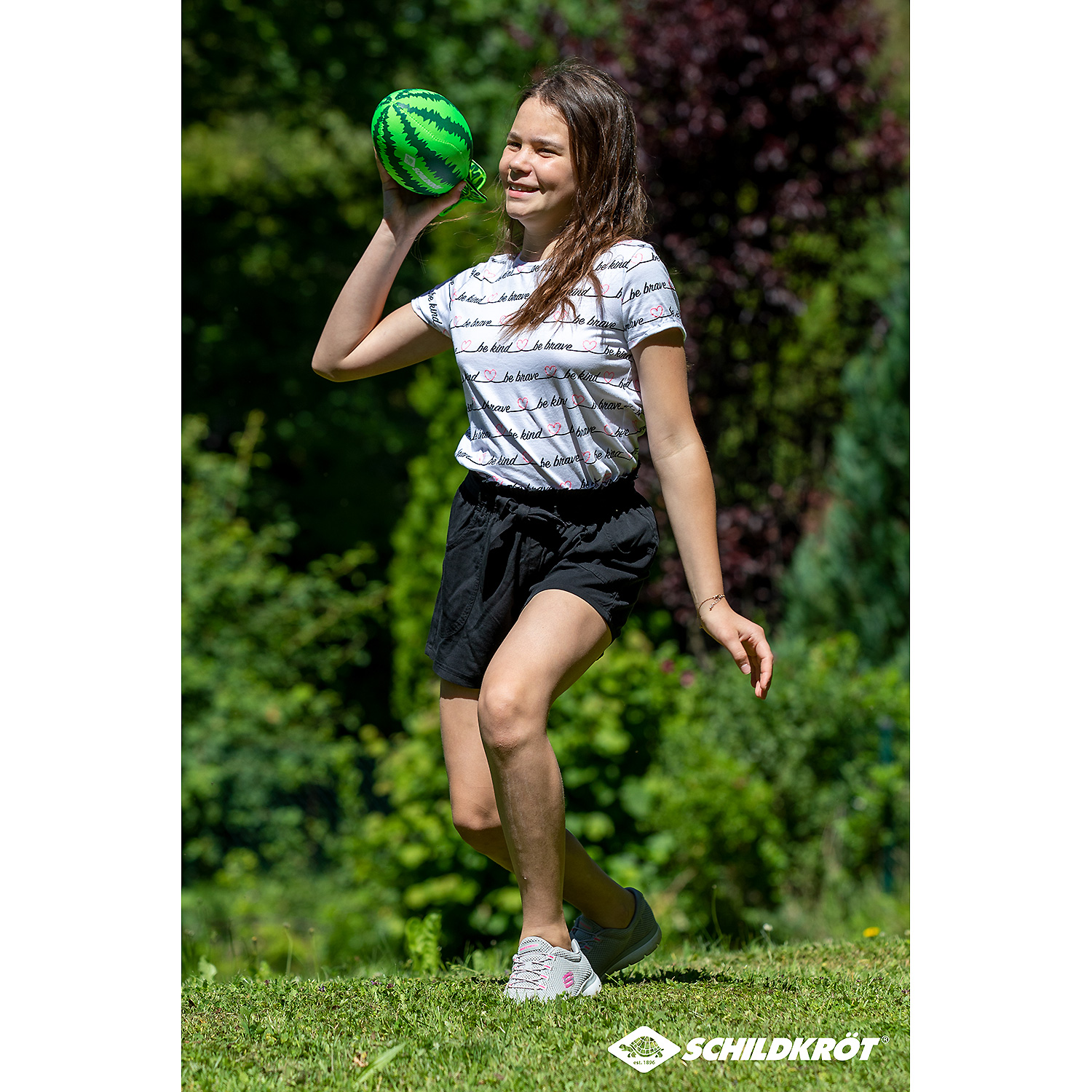 Unisex Schildkröt wie abgebildet SPLASH BALL WATERMELON, in Displaybox, 000 - Spiel