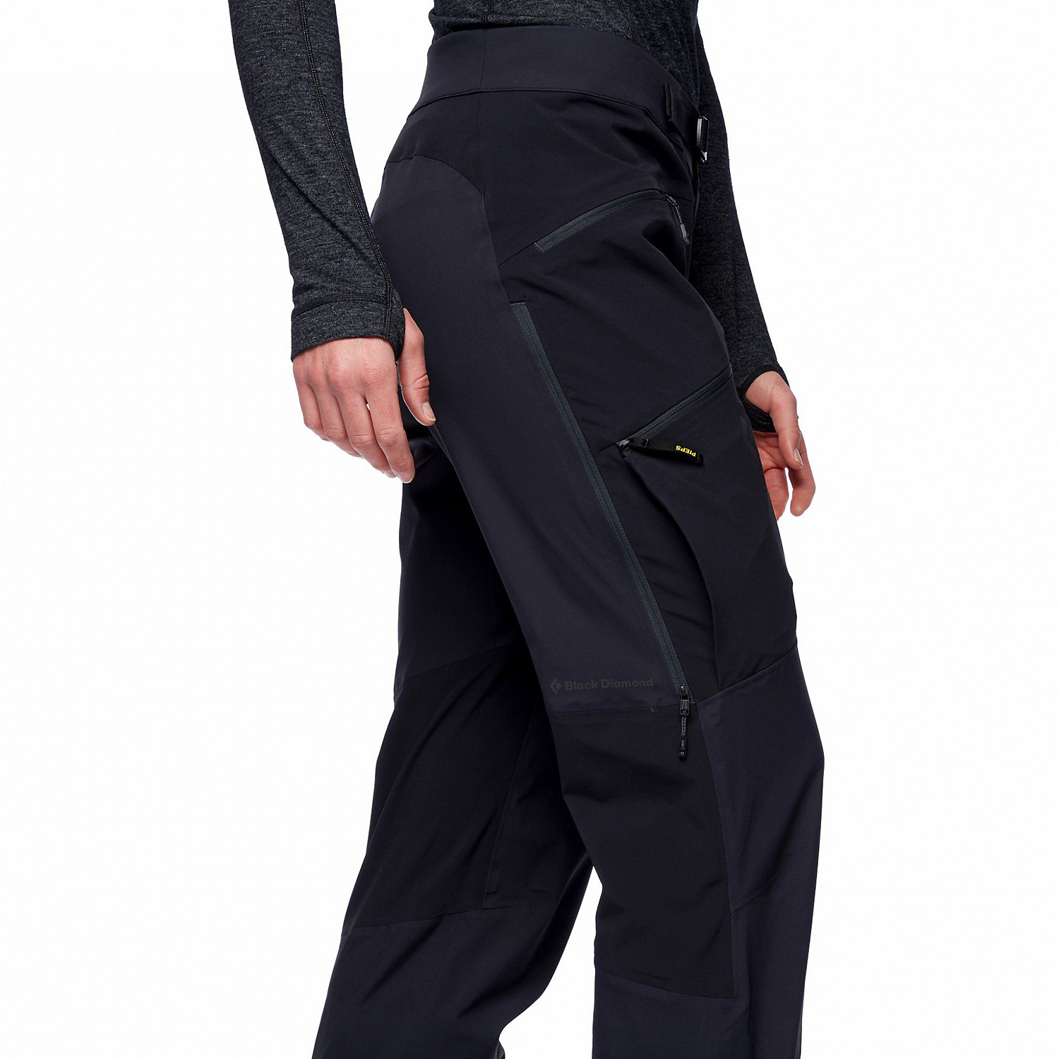 Damen Black Diamond Schwarz