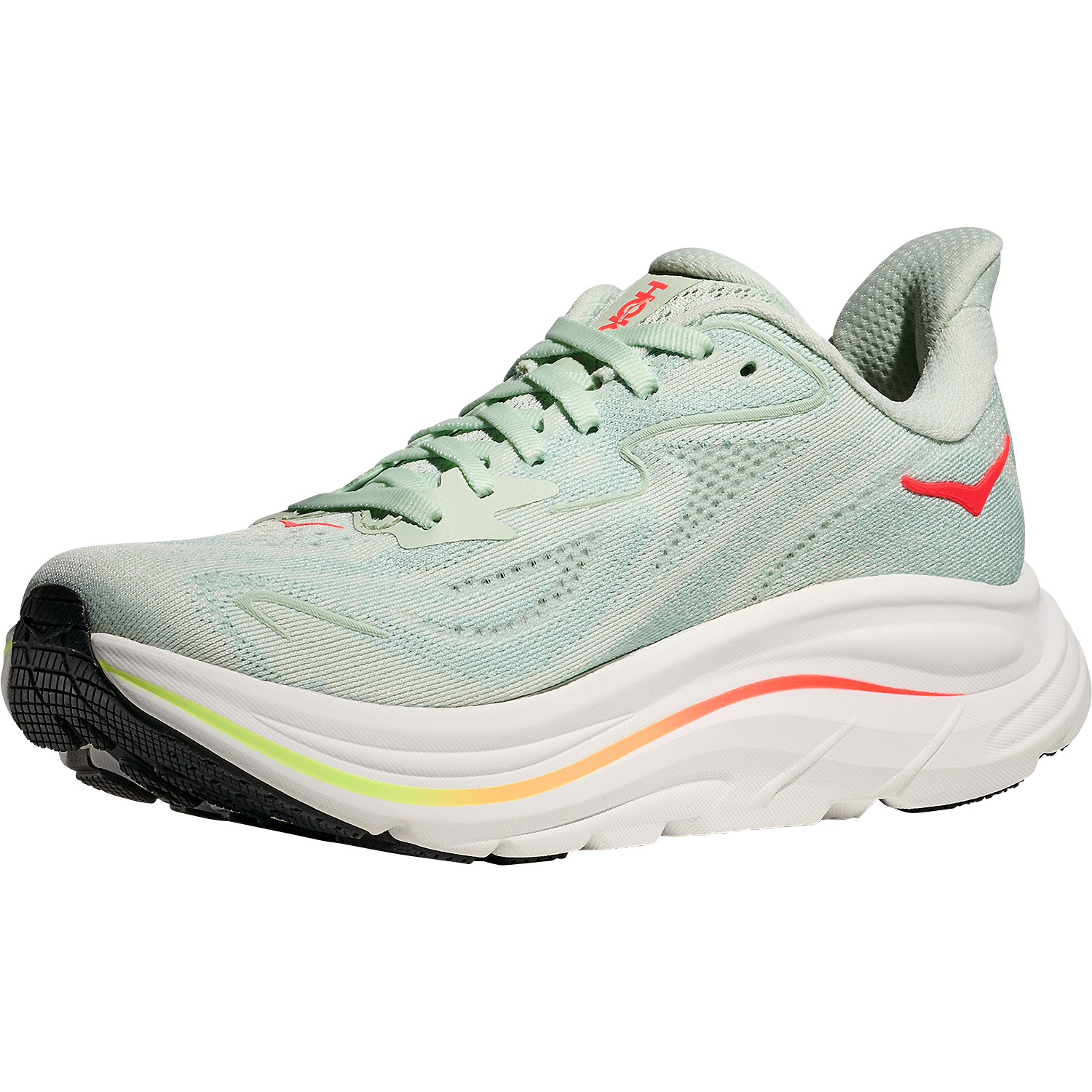 Damen Hoka Hellgrün CLIFTON 10 Laufschuh