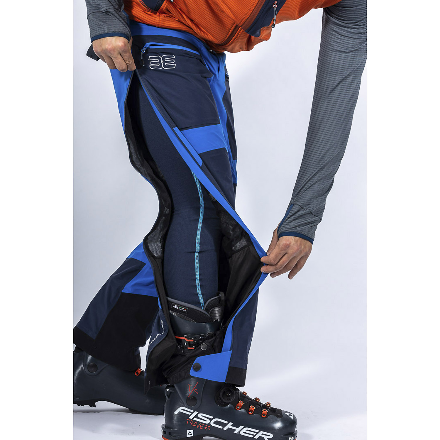 Herren Maul Sport Rauchblau SchneekOEnigin ll - Snowtexjack 8048 48 Tourenhose