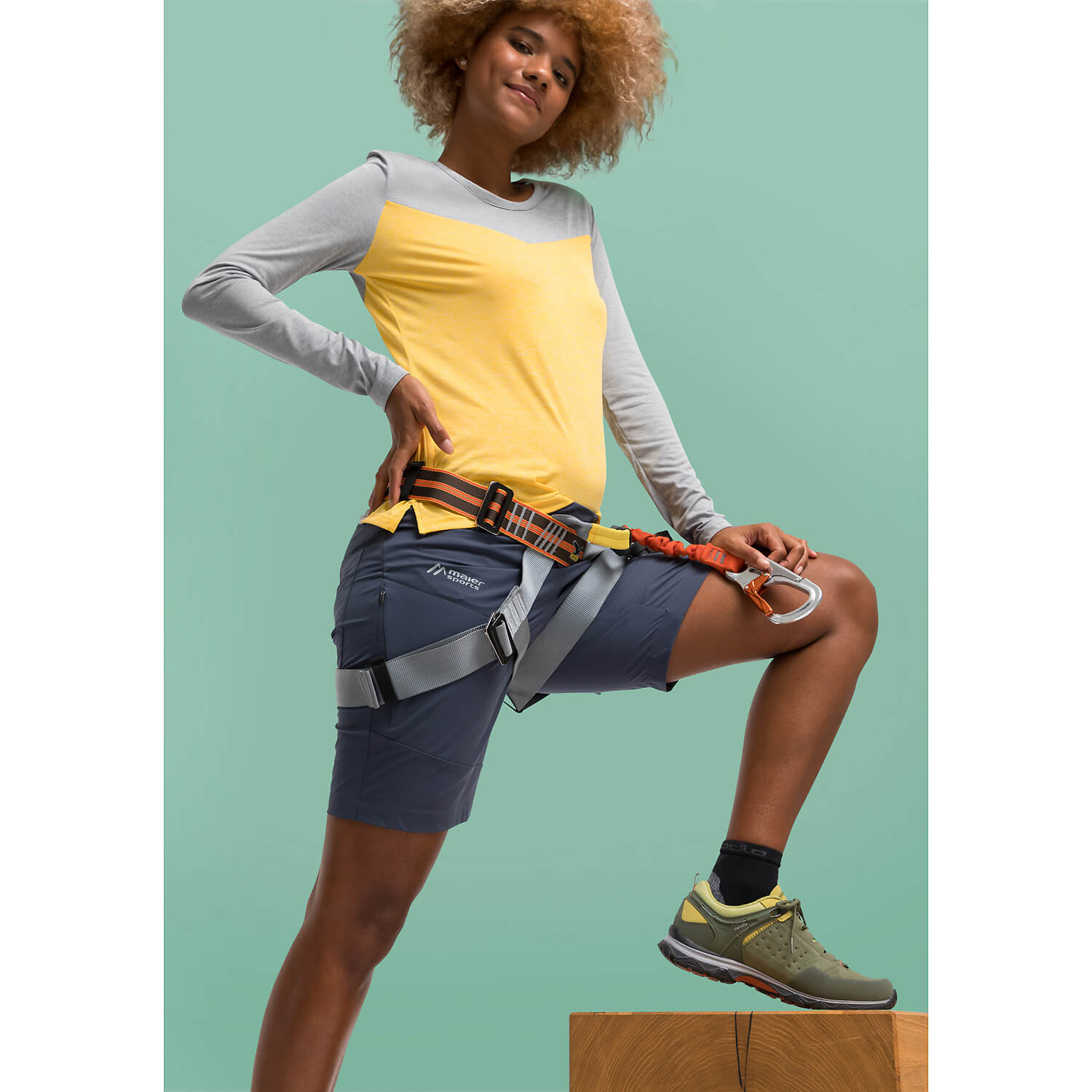 Damen Maier Sports Dunkelgrau FortunitBermuda Da-Bermuda el. 276 46 Bermuda