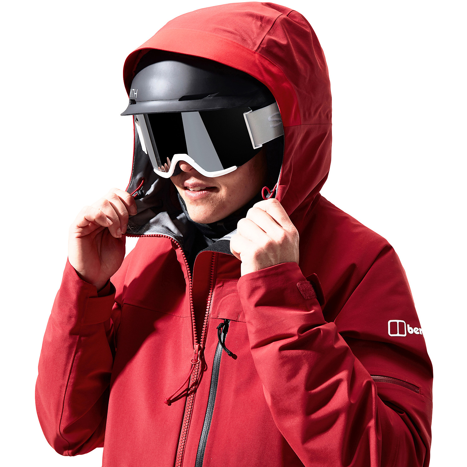 Damen Berghaus Rot