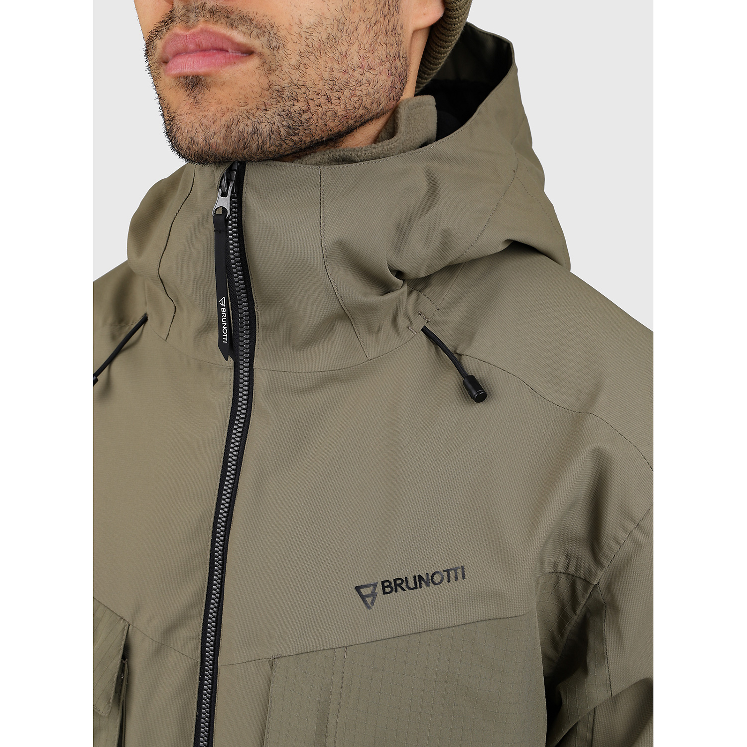 Herren Brunotti Dunkelbraun Bodish Men Snow Jacket 6555 3XL Funktionsjacke