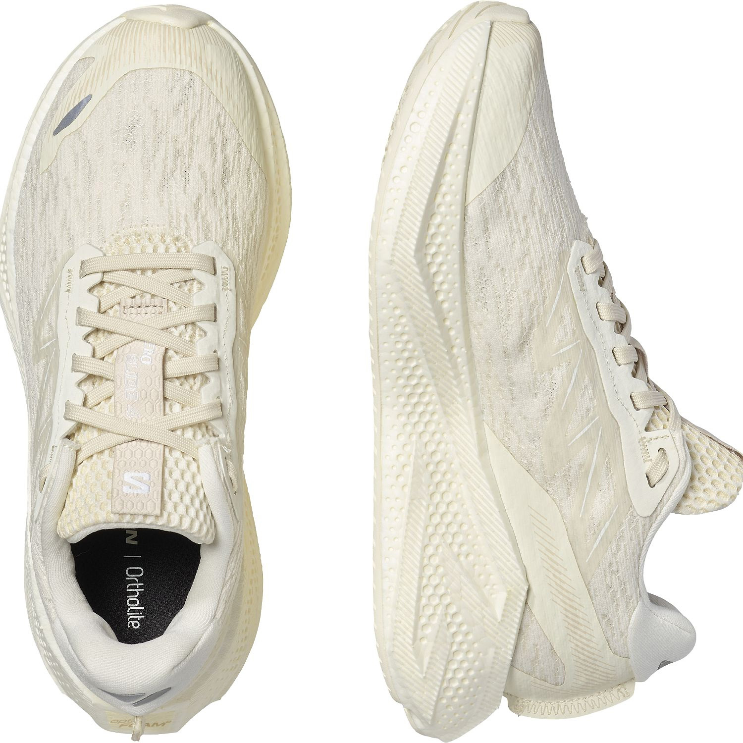 Damen Salomon wie abgebildet SHOES AERO GLIDE 4 W Vanila/Vanila/Wht 000 7,5 Laufschuh